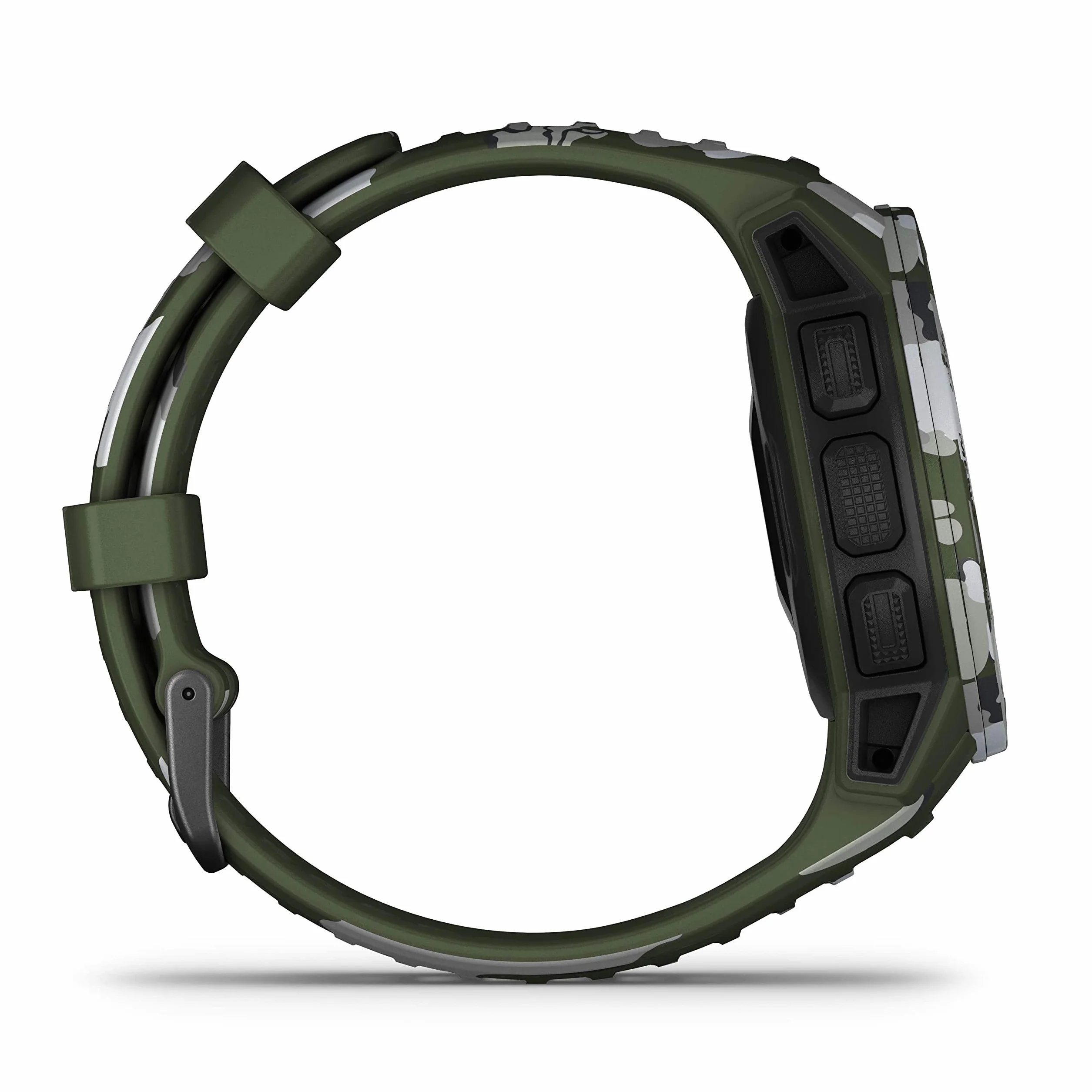 Garmin Instinct Solar, Smartwatch Gps con Ricarica Solare, Lichen Camo, 4.5 x 4.5 x 1.53 cm (Ricondizionato)
