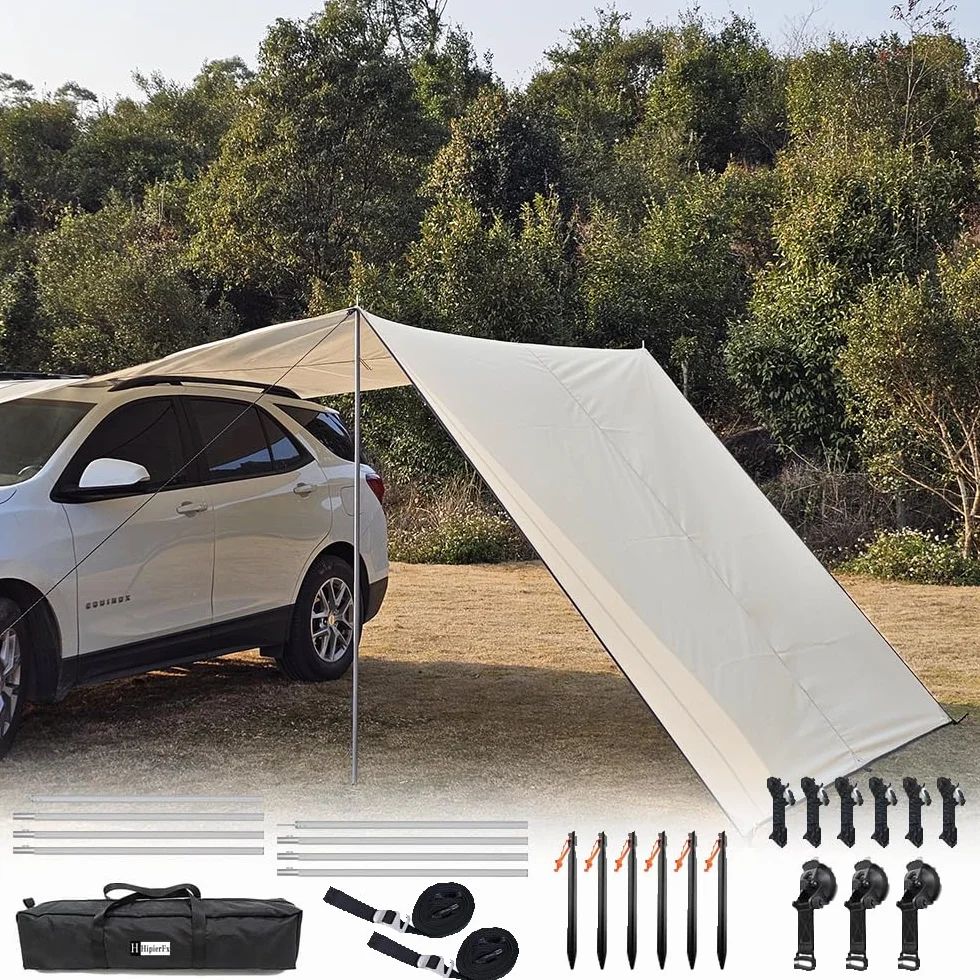 Tendalino Camper Impermeabile 3x5 Tenda da Sole per Auto e SUV