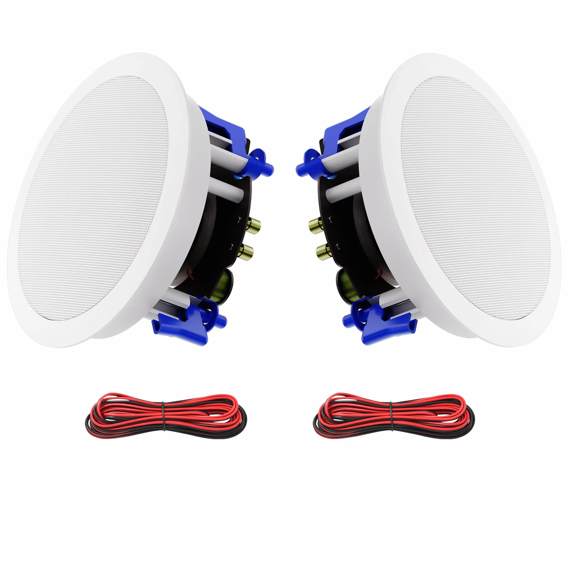 Herdio Altoparlante da soffitto 5,25 pollici 8 Ohm 300 watt suono da incasso