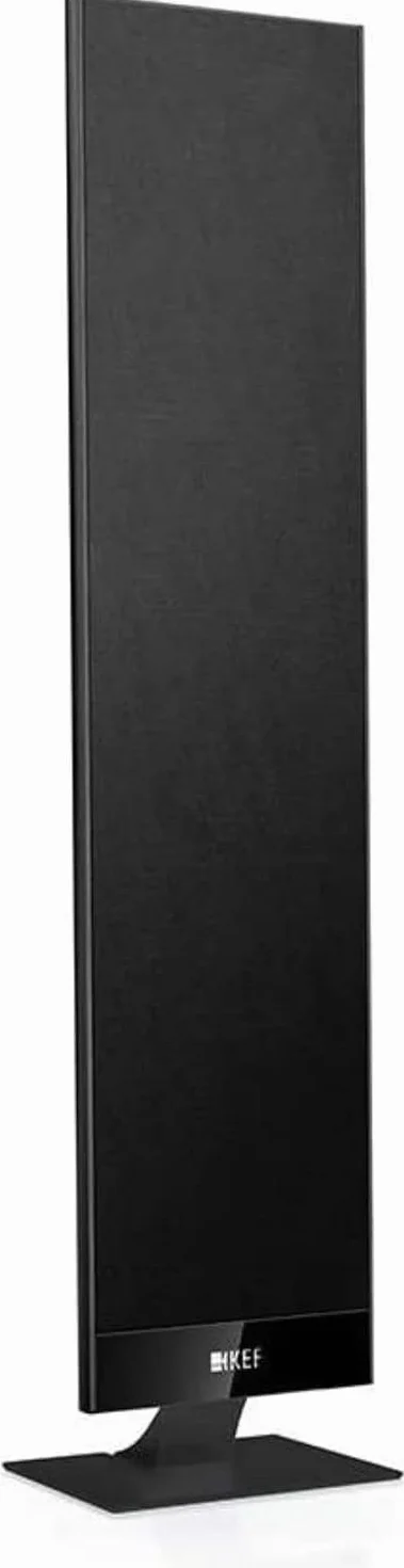 KEF T301 Lautsprecher Schwarz Paar|Ultra Flach| 3,5cm tief|10-150W|HiFi|Heimkino|TV