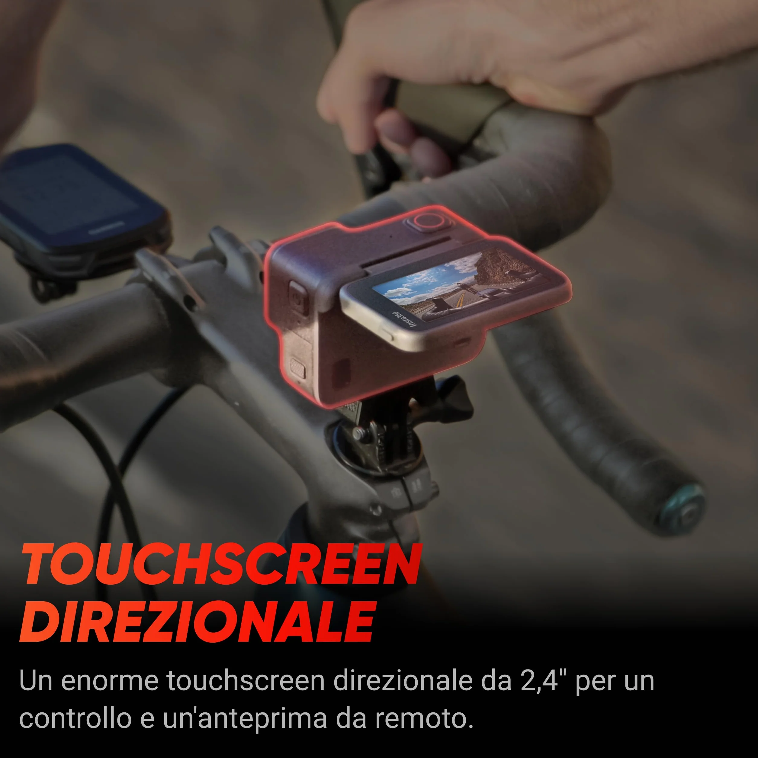 Insta360 Ace Pro - Action cam impermeabile Co-disegnata con Leica, sensore da 1/1.3" e riduzione del rumore per una qualità d'immagine imbattibile, 4K120fps, schermo orientabile da 2,4" e funzioni AI