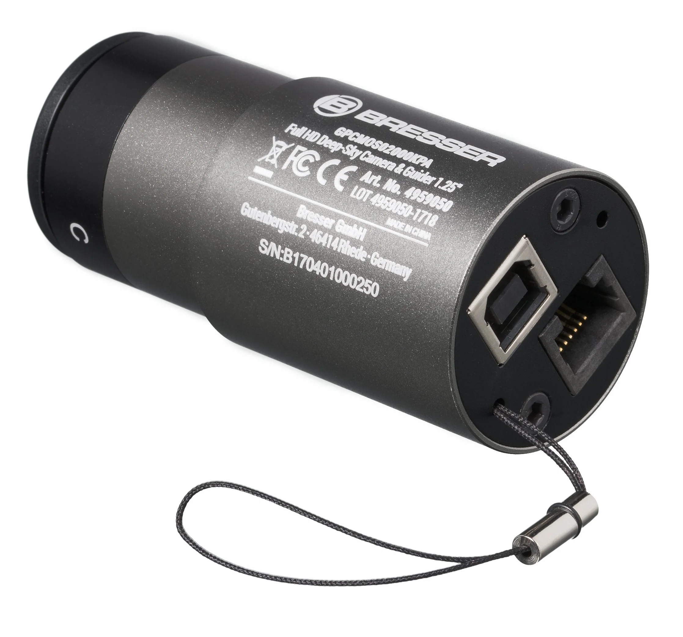 Bresser 4959050 Camera Deep Sky e Camera di Guida Full HD 1.25”, Verde