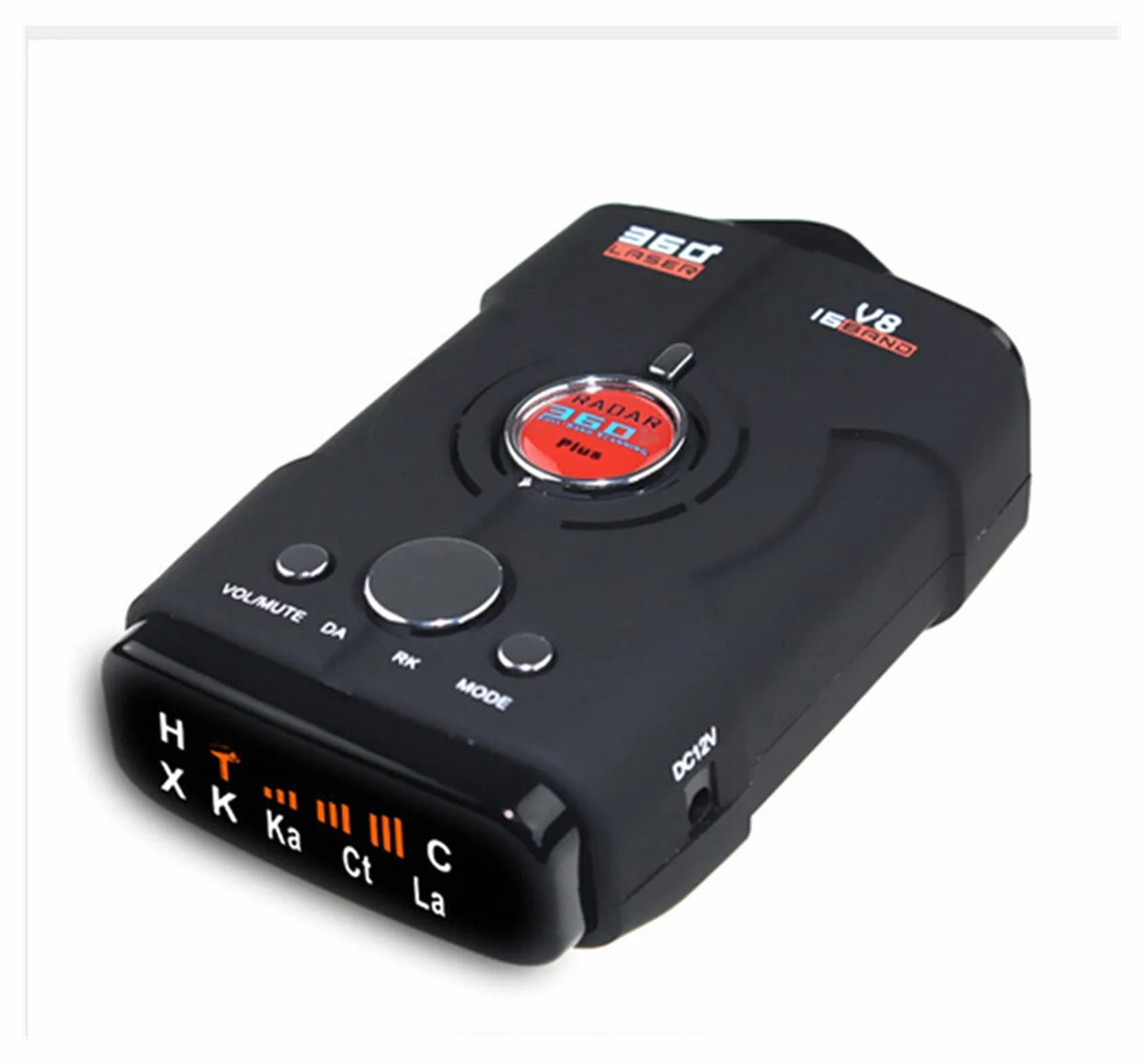 GPS Rilevatore Rilevatore Radar V8 Voice Auto Radar Detector 16 Bandsvg-2 Display LED Display Auto Rivelatore Rilevatore Radar