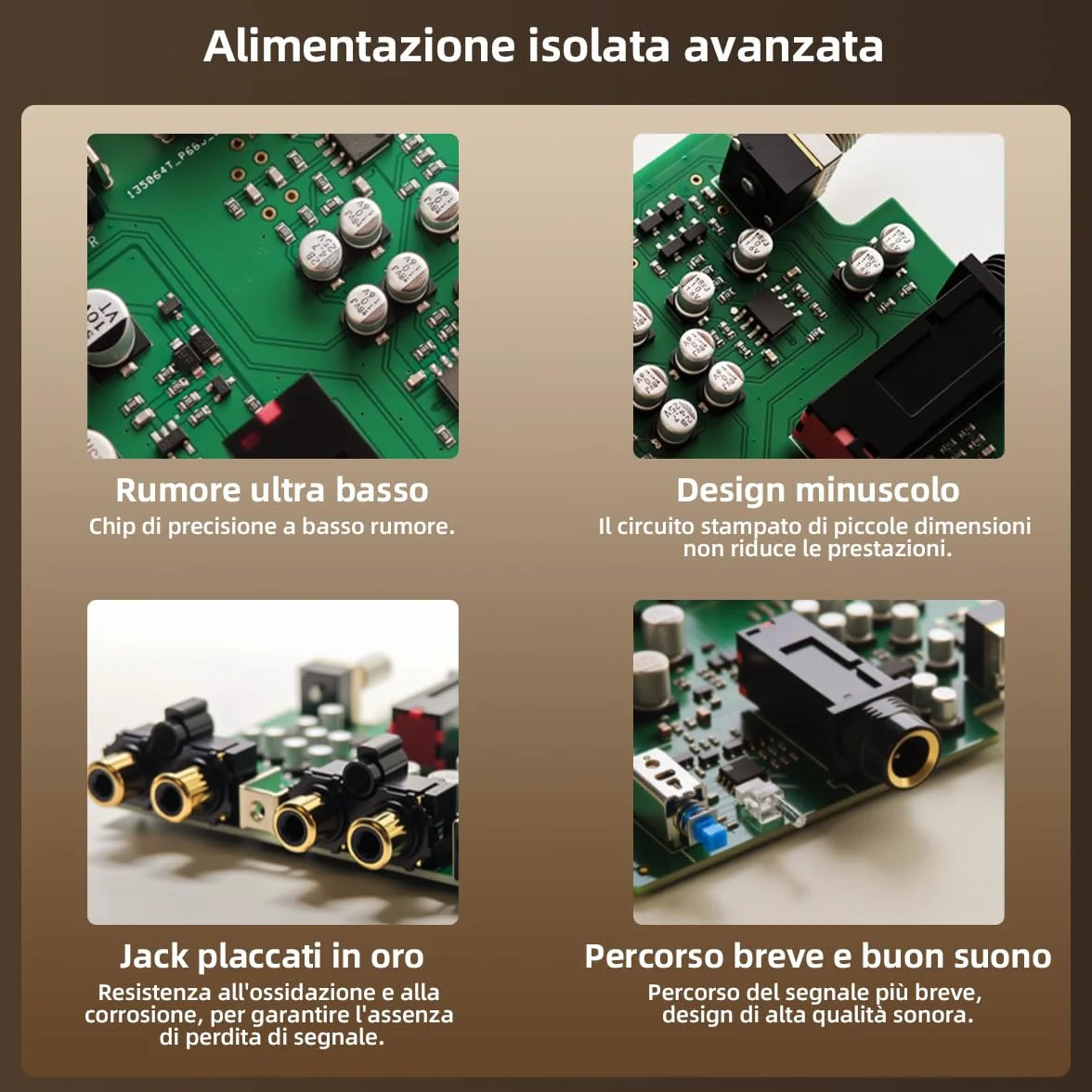 S.M.S.L PH-1 Preamplificatore Phono Mini per Giradischi MM, Amplificatore Audio Stereo HiFi, Preamp con Uscita RCA 6.35mm, Alimentazione DC 5V