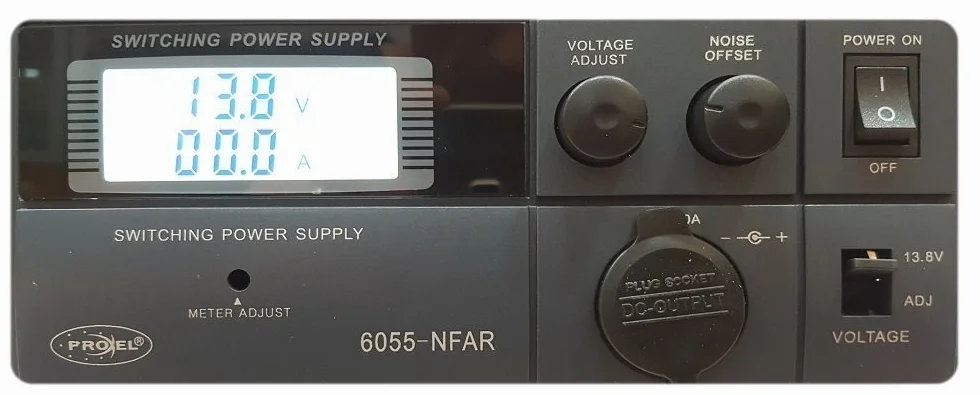 Proxel 6055 NFAR Alimentatore 9~15Vcc Oppure 13.8Vcc Fissa 50/55Amp Switching AD Alta EFFICIENZA