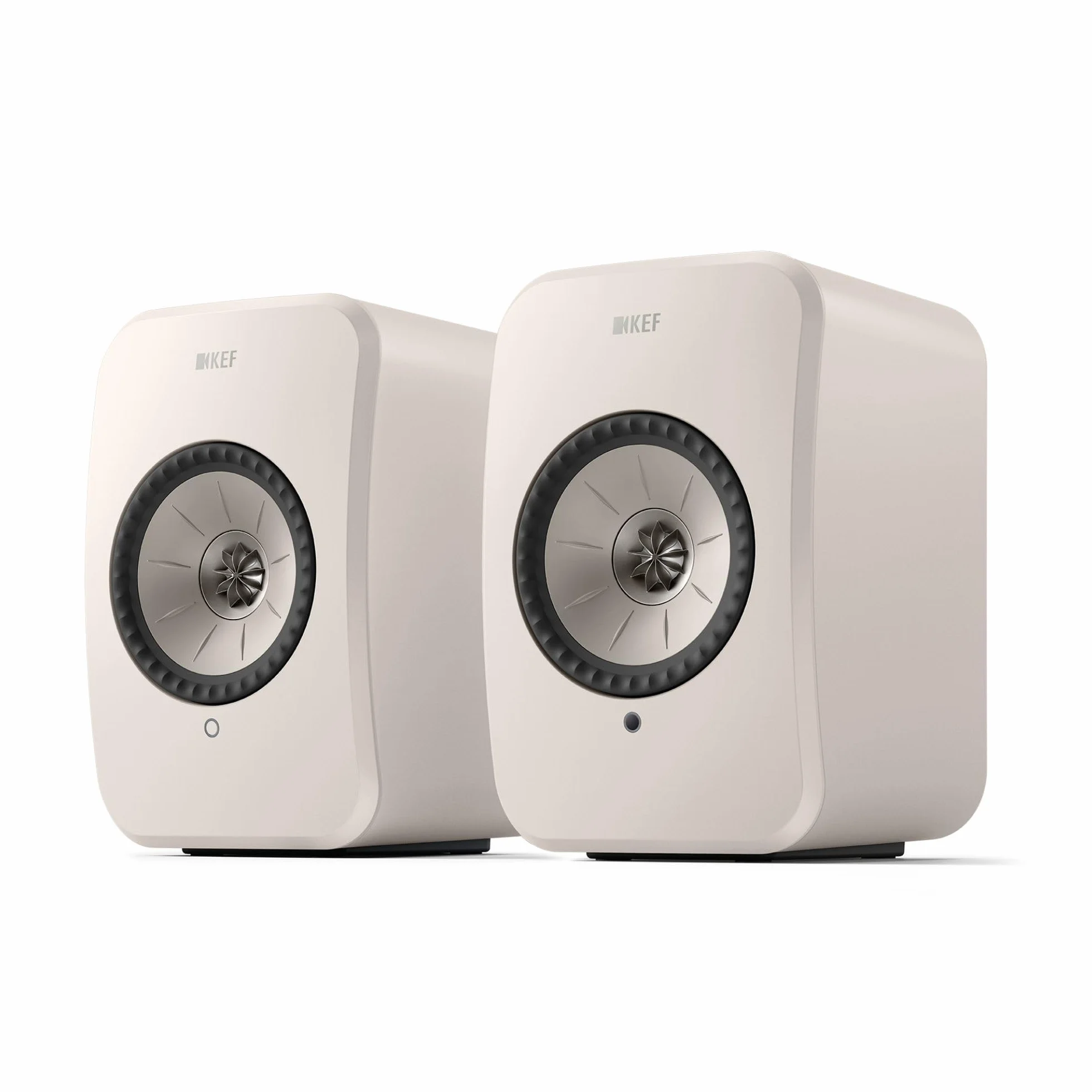 KEF LSX II LT Diffusori attivi wireless, Stone White, HDMI ARC, Bluetooth, AirPlay 2