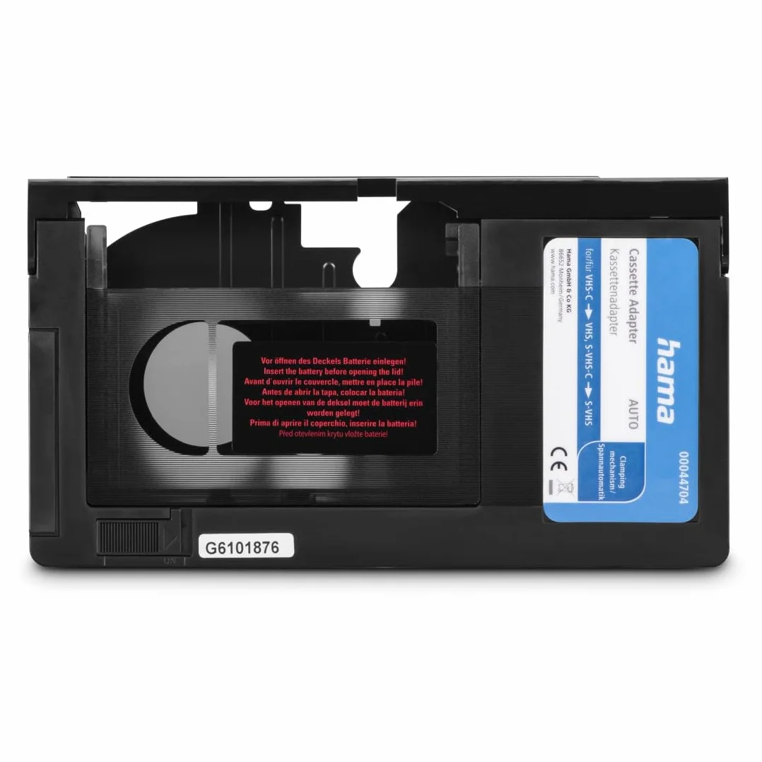 HAMA Adattatore x cassette da VHS-C a VHS automatica