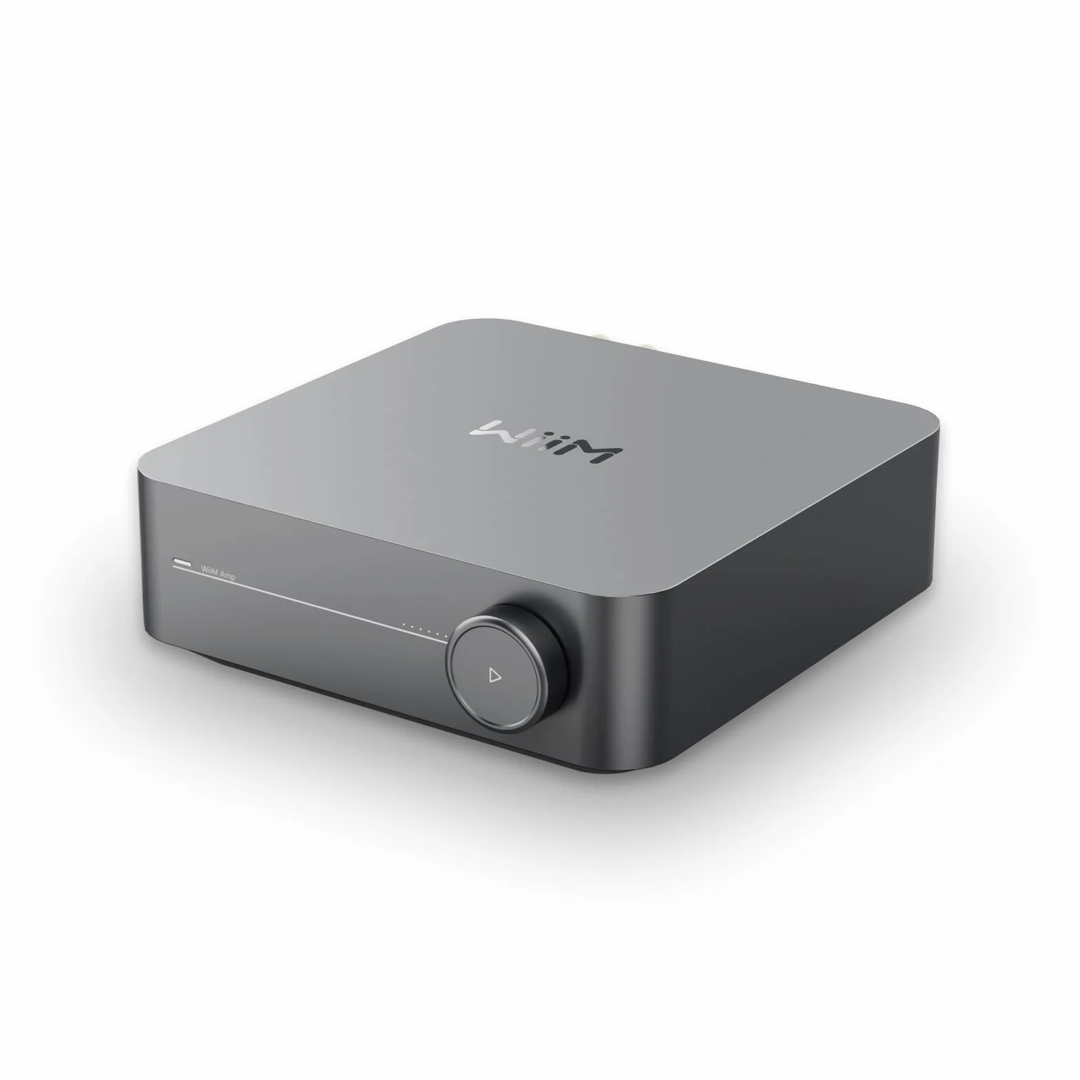 WiiM Amp Amplificatore Streaming Multiroom AirPlay Google Cast Alexa HDMI Controllo Vocale Grigio Spazio