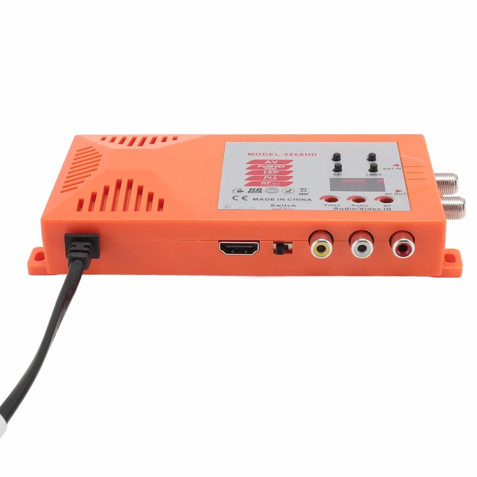 Modulatore RF HDMI 1080P PAL NTSC Coassiale 100-240 V (Spina UE)
