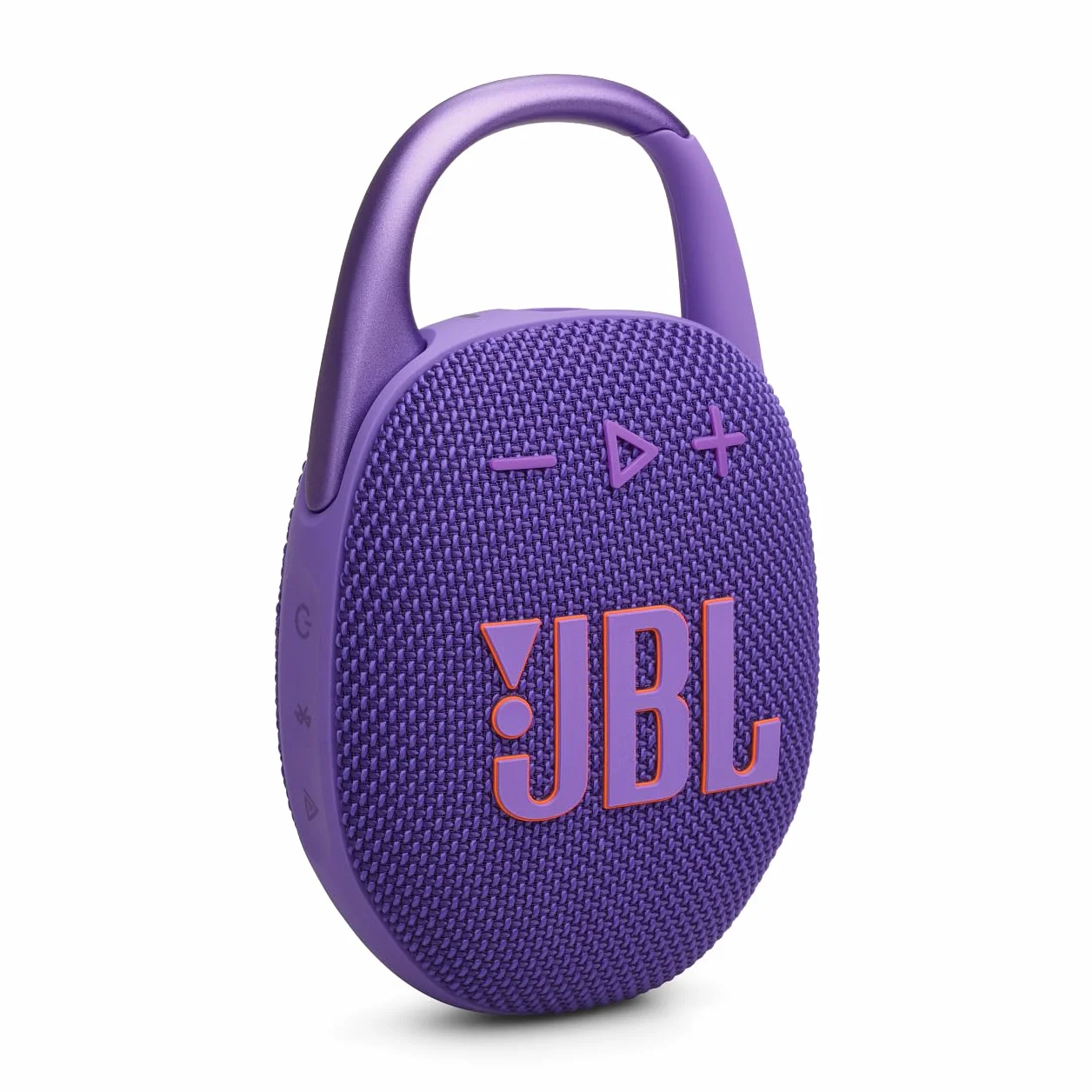 JBL Clip 5 Speaker Bluetooth Portatile, Altoparlante Wireless Compatto, Moschettone Integrato, Waterproof e Resistente alla Polvere IP67, fino a 12 h di Autonomia, App JBL Portable, Viola