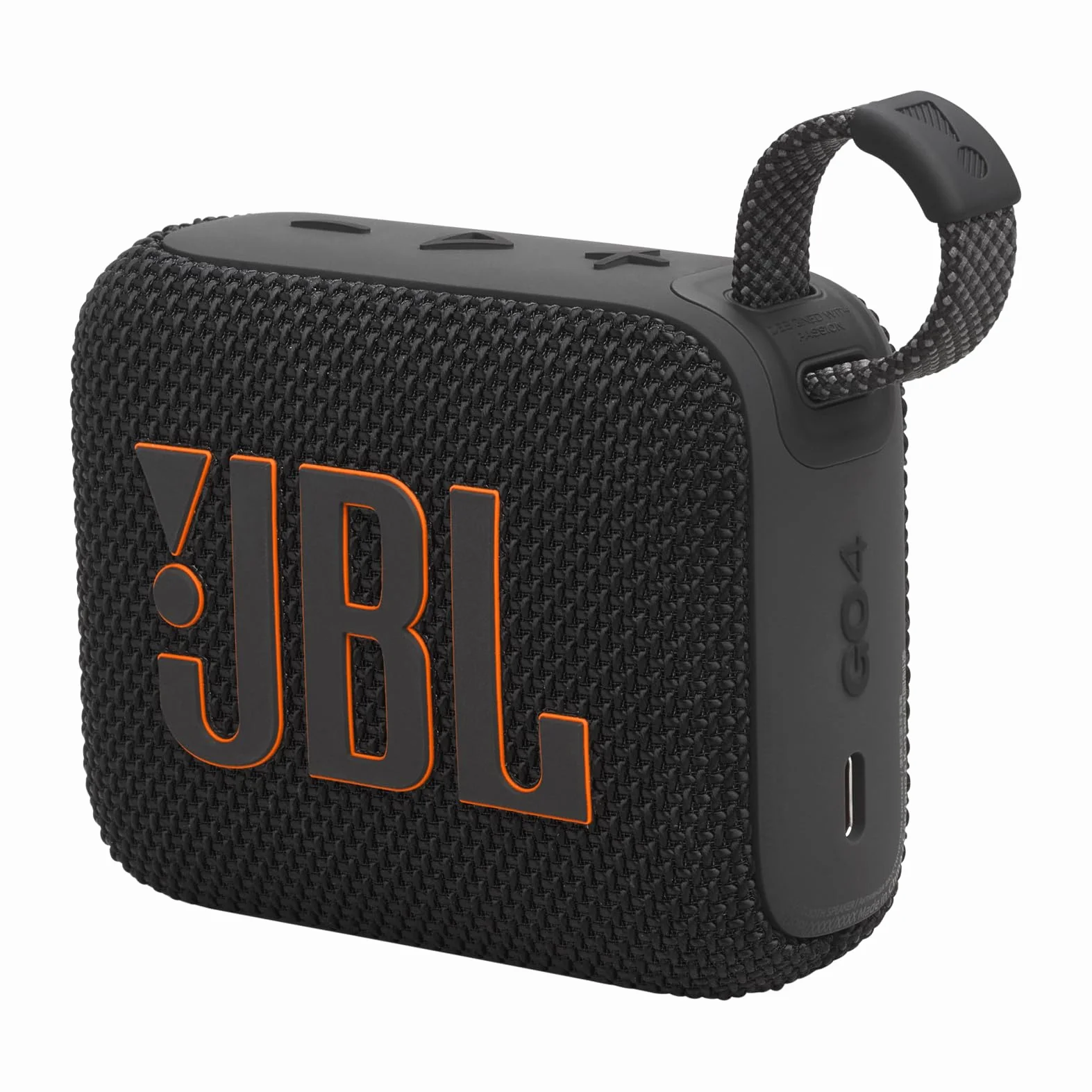 JBL GO 4 Speaker Bluetooth Portatile, Altoparlante Wireless con Design Compatto, Waterproof e Resistenza alla Polvere IP67, fino a 7 h di Autonomia, USB, Compatibile con App JBL Portable, Nero