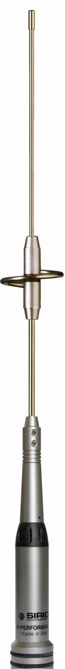 Sirio Antenne HP 2070 144-430MHz Antenna DUALBAND Veicolare, 150W (VHF) 100W (UHF), connettore PL259, Stilo Inox, Inclinabile 90°, Altezza 44,5cm
