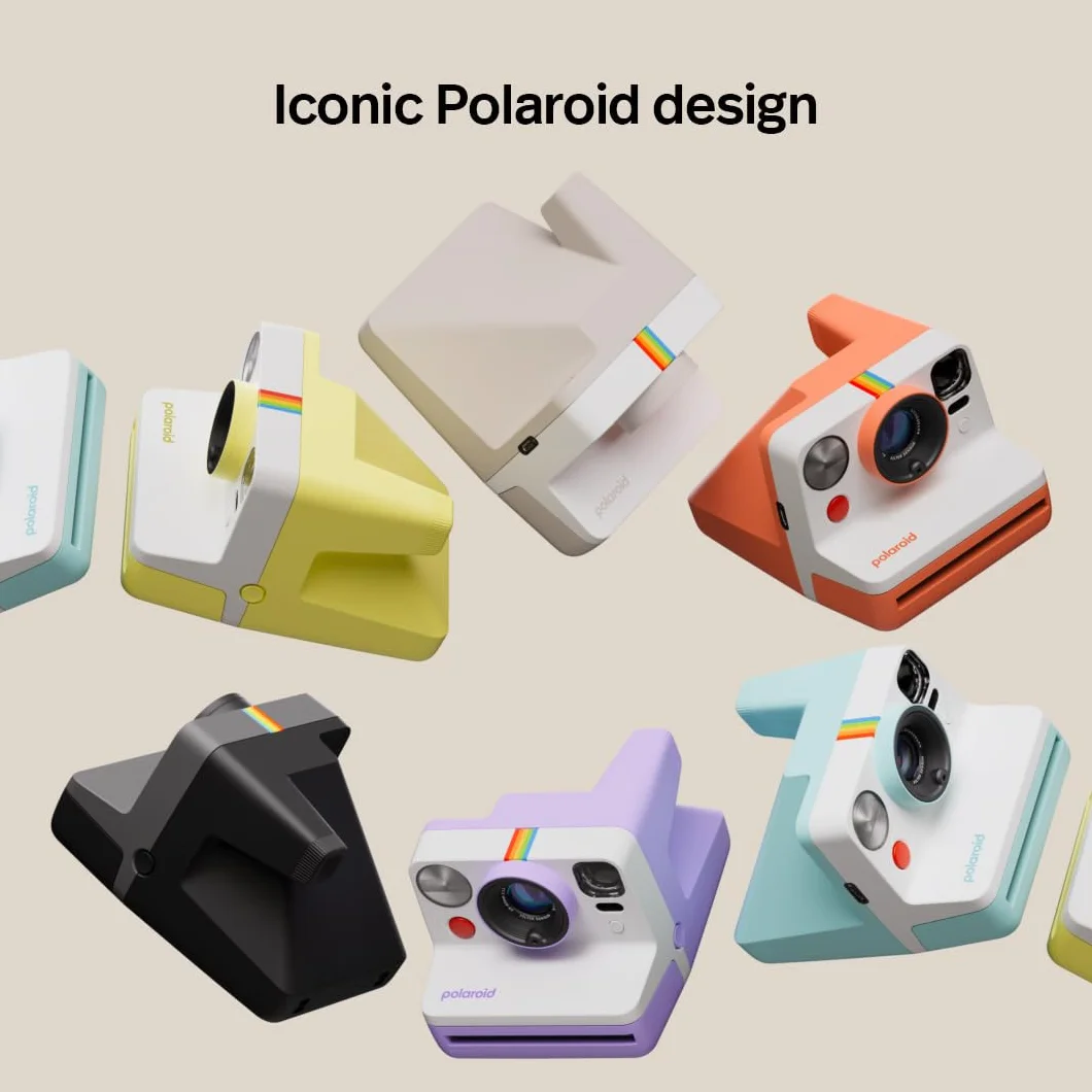 Polaroid NOW Gen3 Fotocamera Istantanea Nero 16 Foto