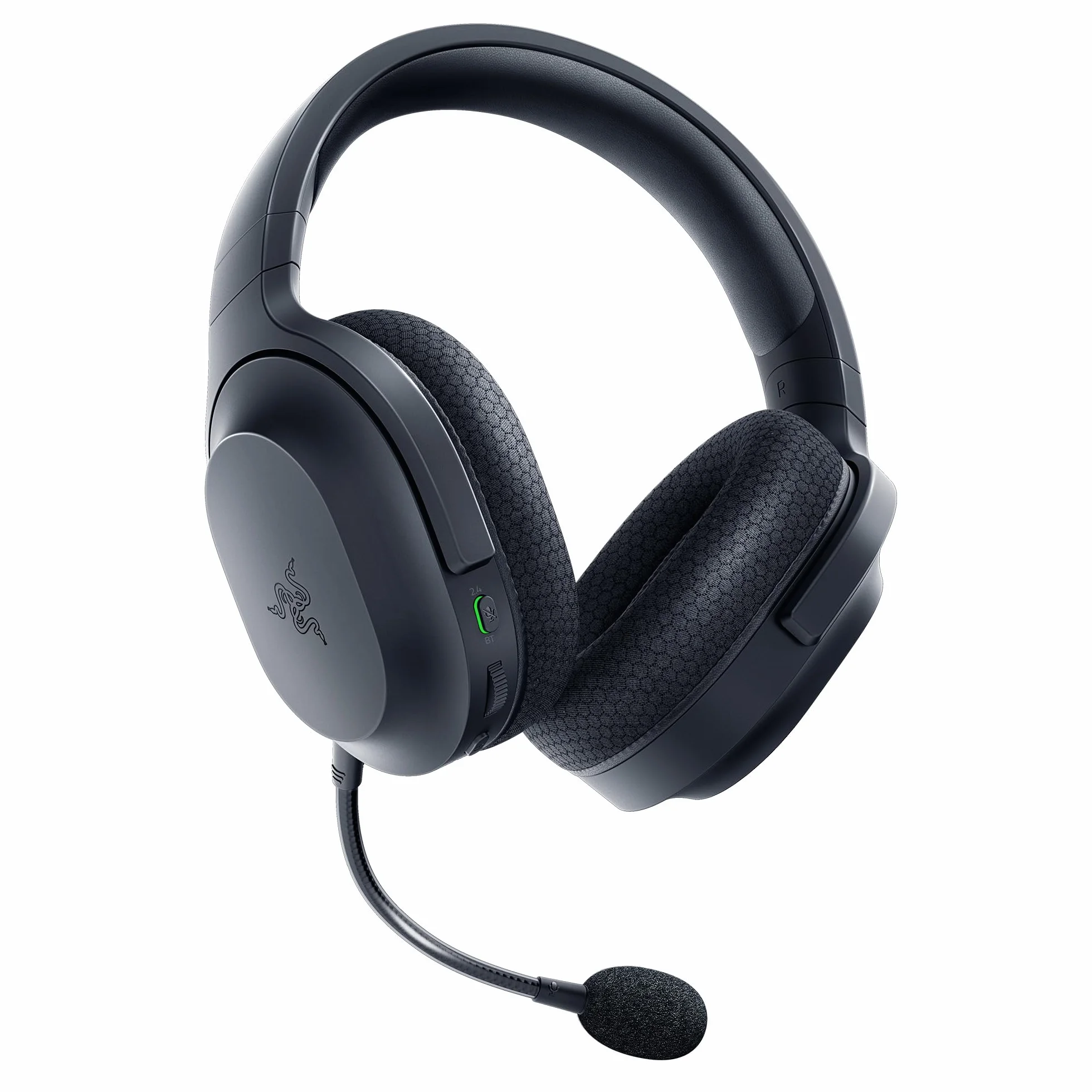 Razer Barracuda X (2022) - Cuffia Wireless Multipiattaperma per Giochi e Dispositivi Mobili (SmartSwitch Dual Wireless, 250 g di Design Ergonomico, TriForce 40 mm, Microfono Cardioide) Nero