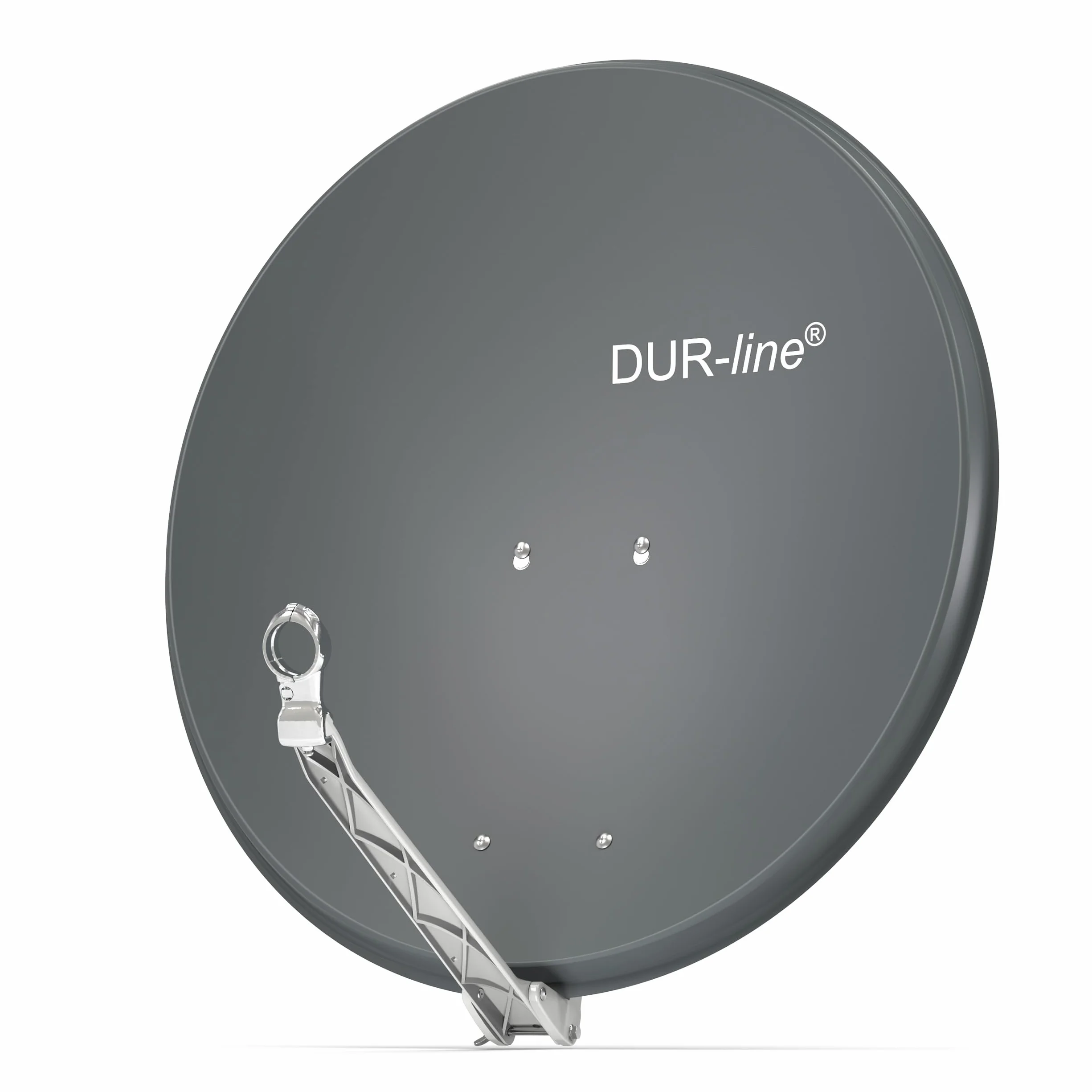 DUR-line Select - Parabola satellitare in alluminio, 75 cm/80 cm