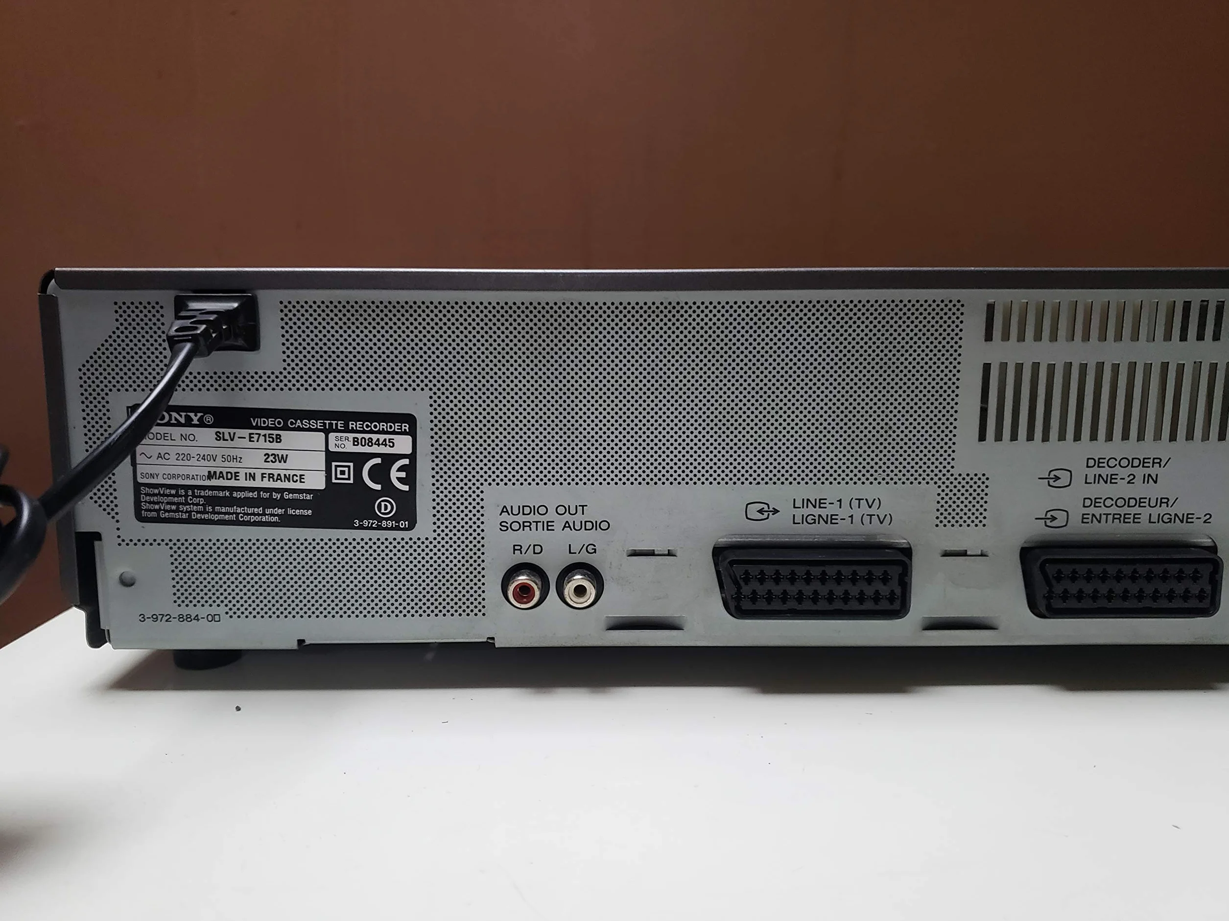 Sony SLV-SF 90 VHS Videoregistratore