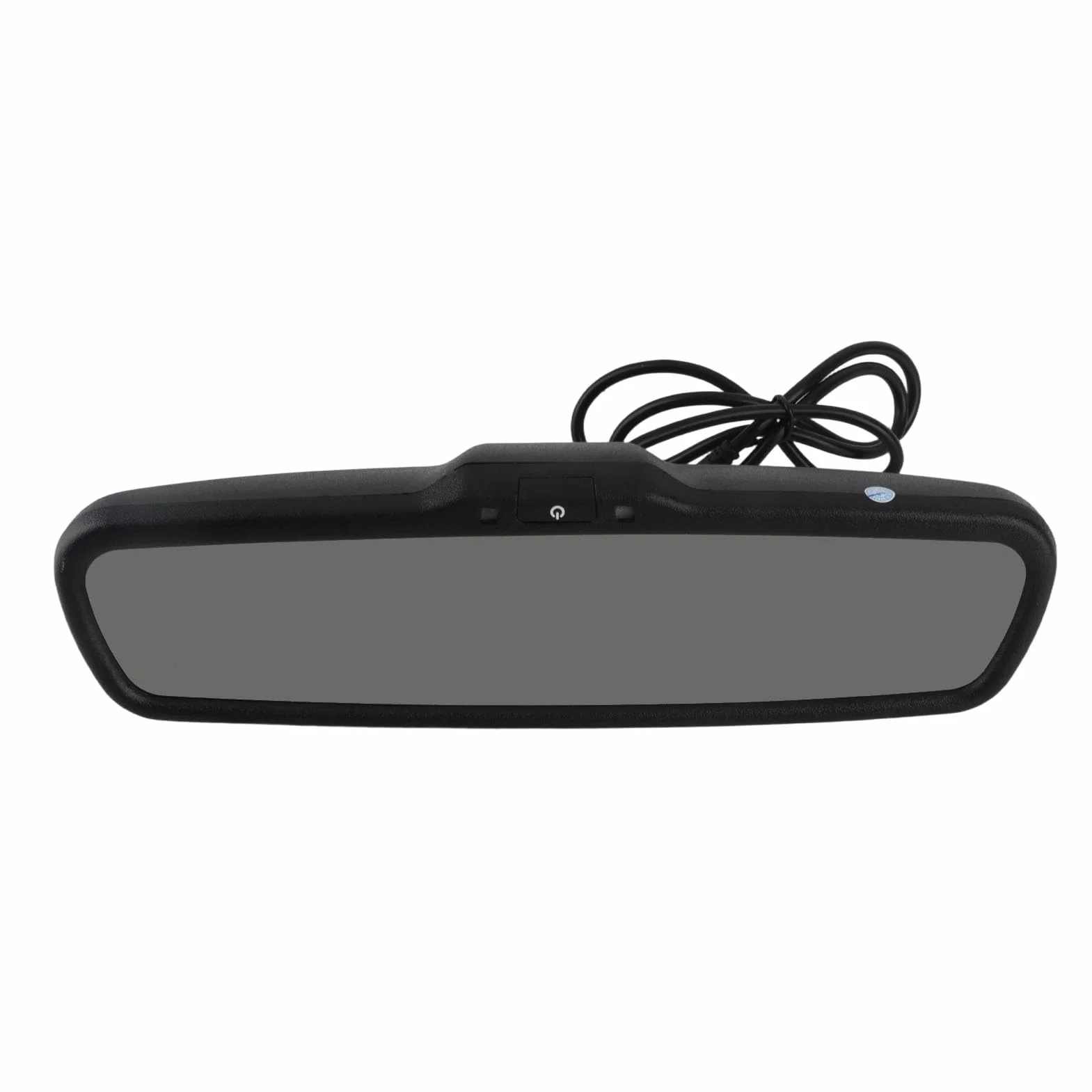 Monitor specchietto retrovisore auto-KIMISS Monitor retrovisore, 4.3 pollici nuovissimo design di moda ABS Monitor retrovisore Monitor oscuramento automatico retrovisore nero