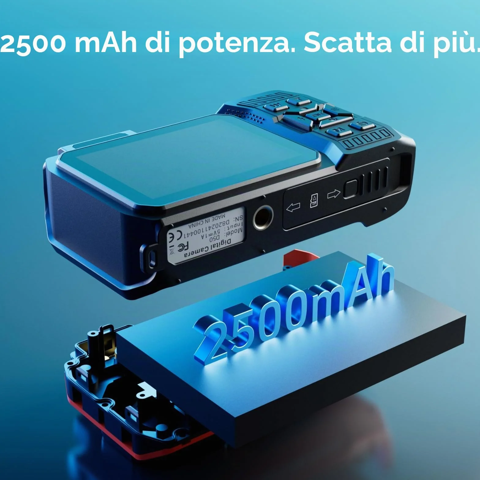 8K 70MP Macchina Fotografica Digitale - MaxMango 33 FT Macchina Fotografica Subacquea, 18X Doppio Schermo Selfie Robusta Antipolvere Antiurto Autofocus, 64GB Fotocamera Digitale