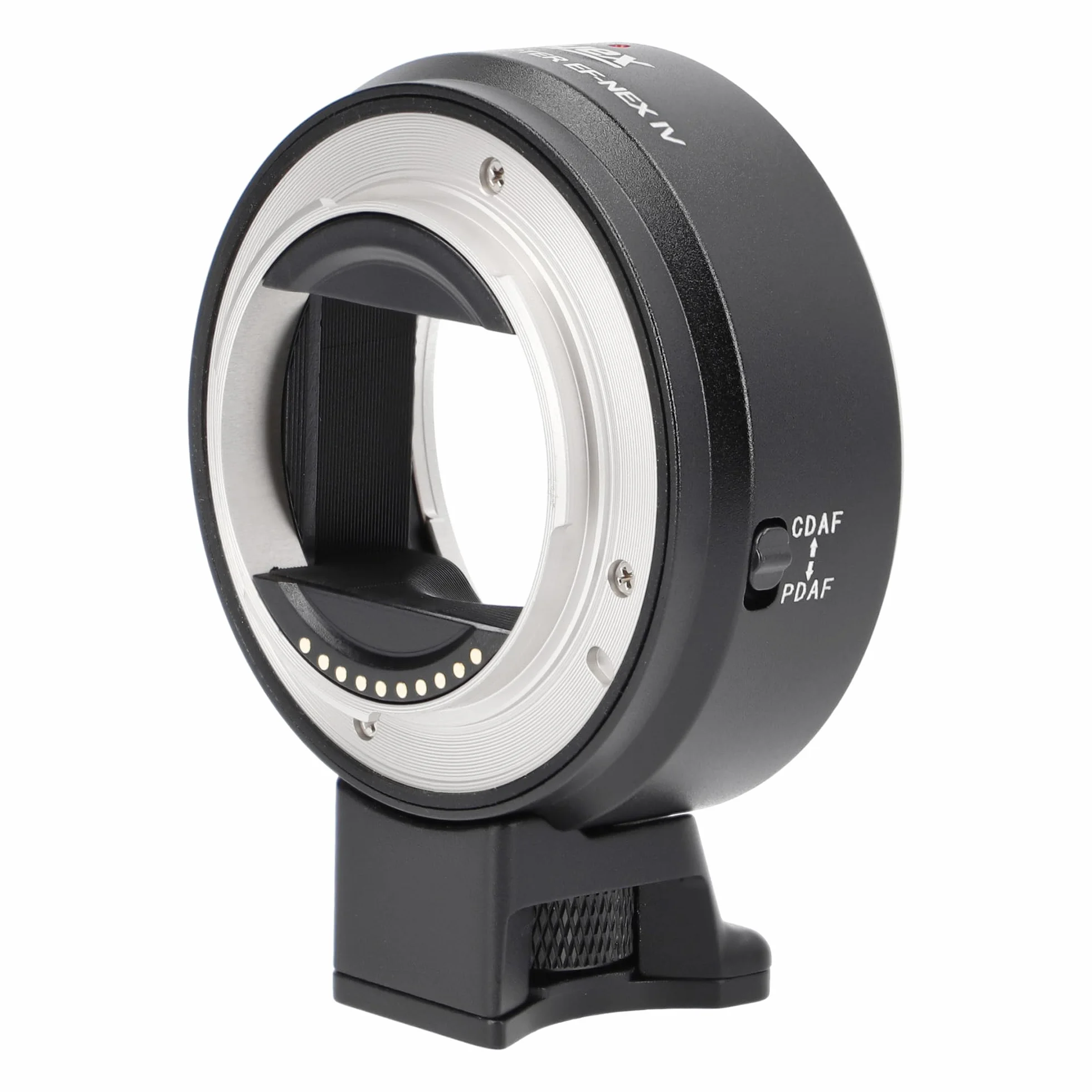 ayex Adattatore per obiettivo compatibile con obiettivi Canon EF, compatibile con fotocamere Sony E-Mount Dual Autofocus Control & is Stabilizzazione EF-NEX IV EF-E IV