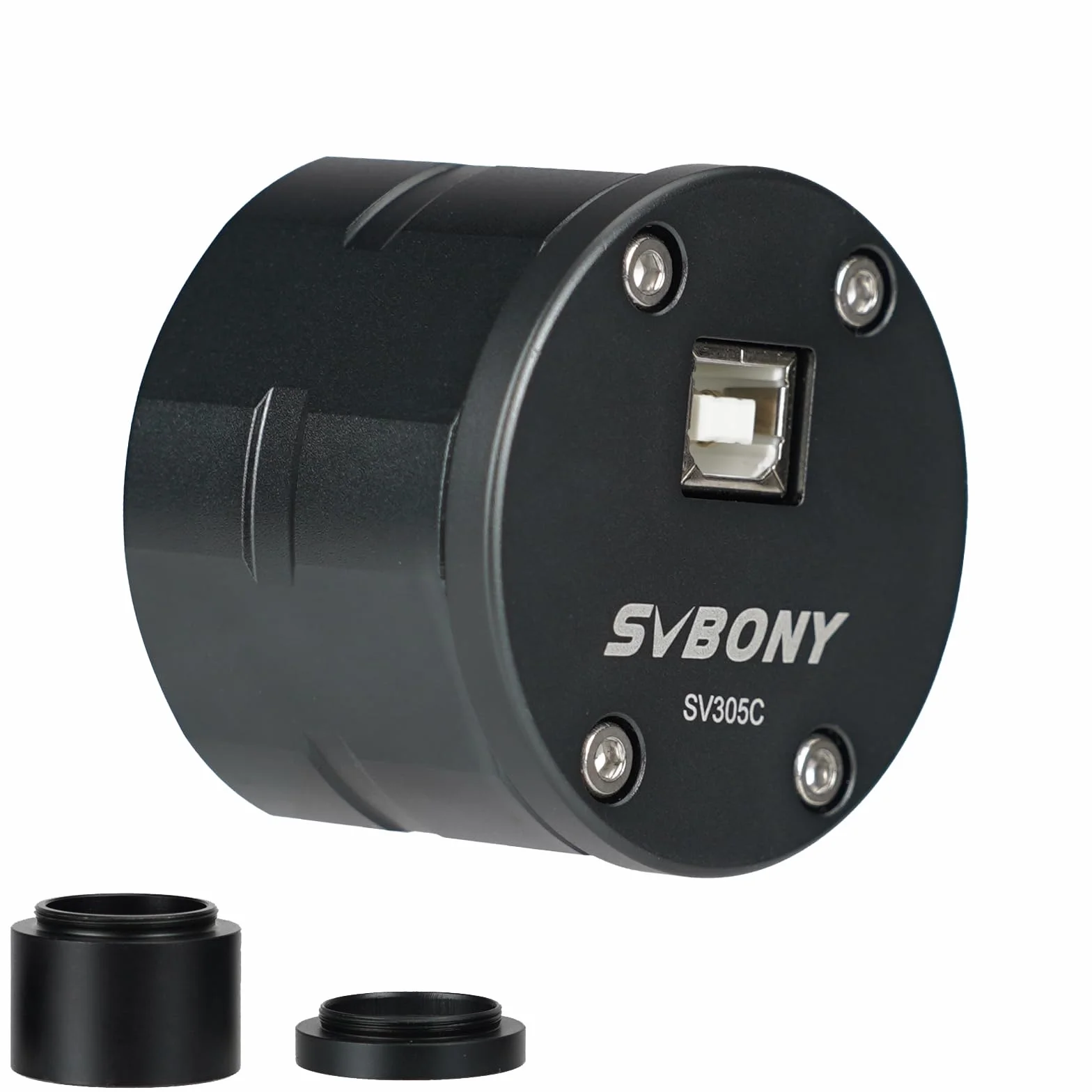 Svbony SV305C Fotocamera Astronomica per Telescopio, 1.25" Color IMX662 CMOS USB2.0 Oculare Elettronico, Telecamera Astronomica ad Alto Frame Rate per Astrofotografia Planetaria