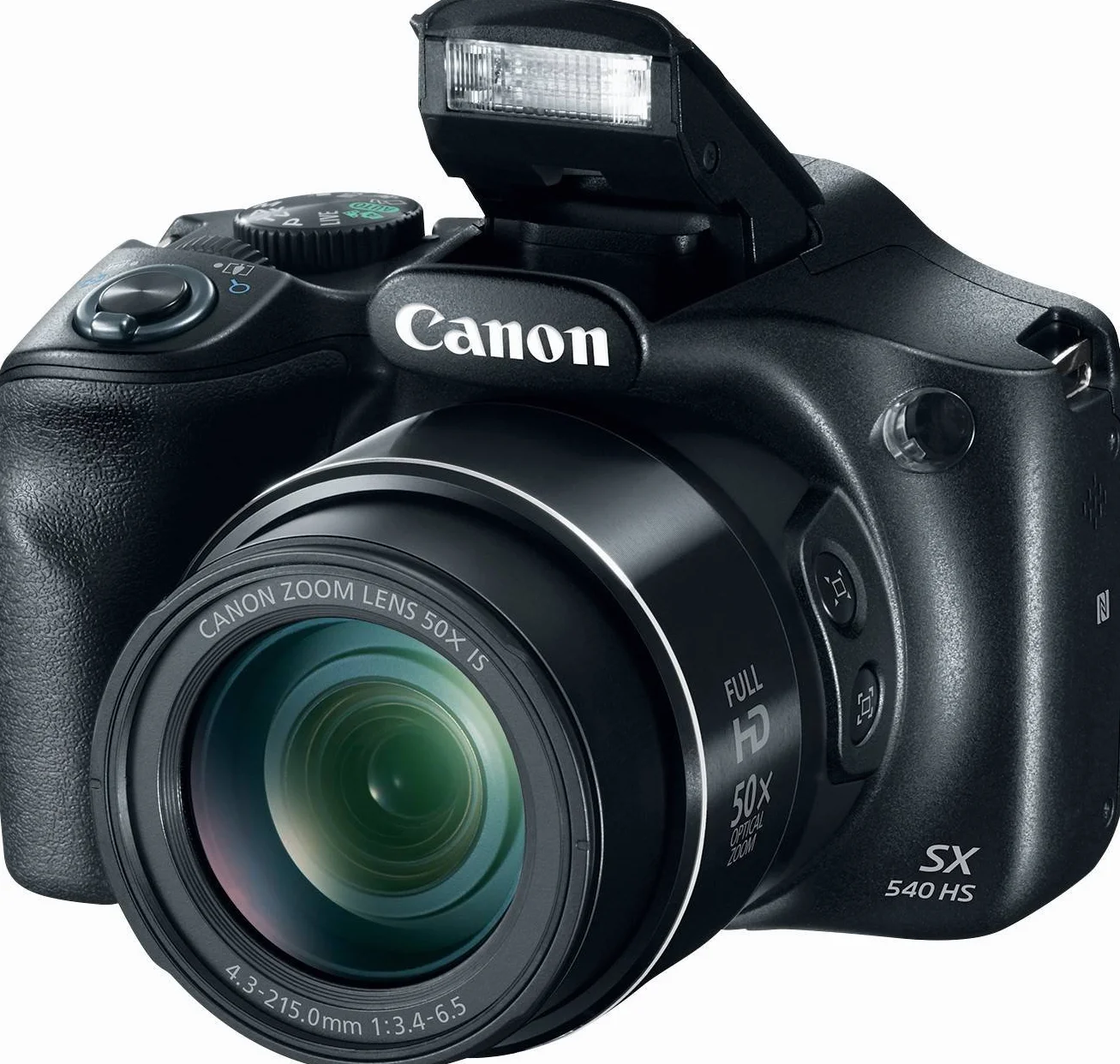 Canon PowerShot SX540 HS Fotocamera Bridge Digitale, 20.3 Megapixel, Nero/Antracite [Versione EU]