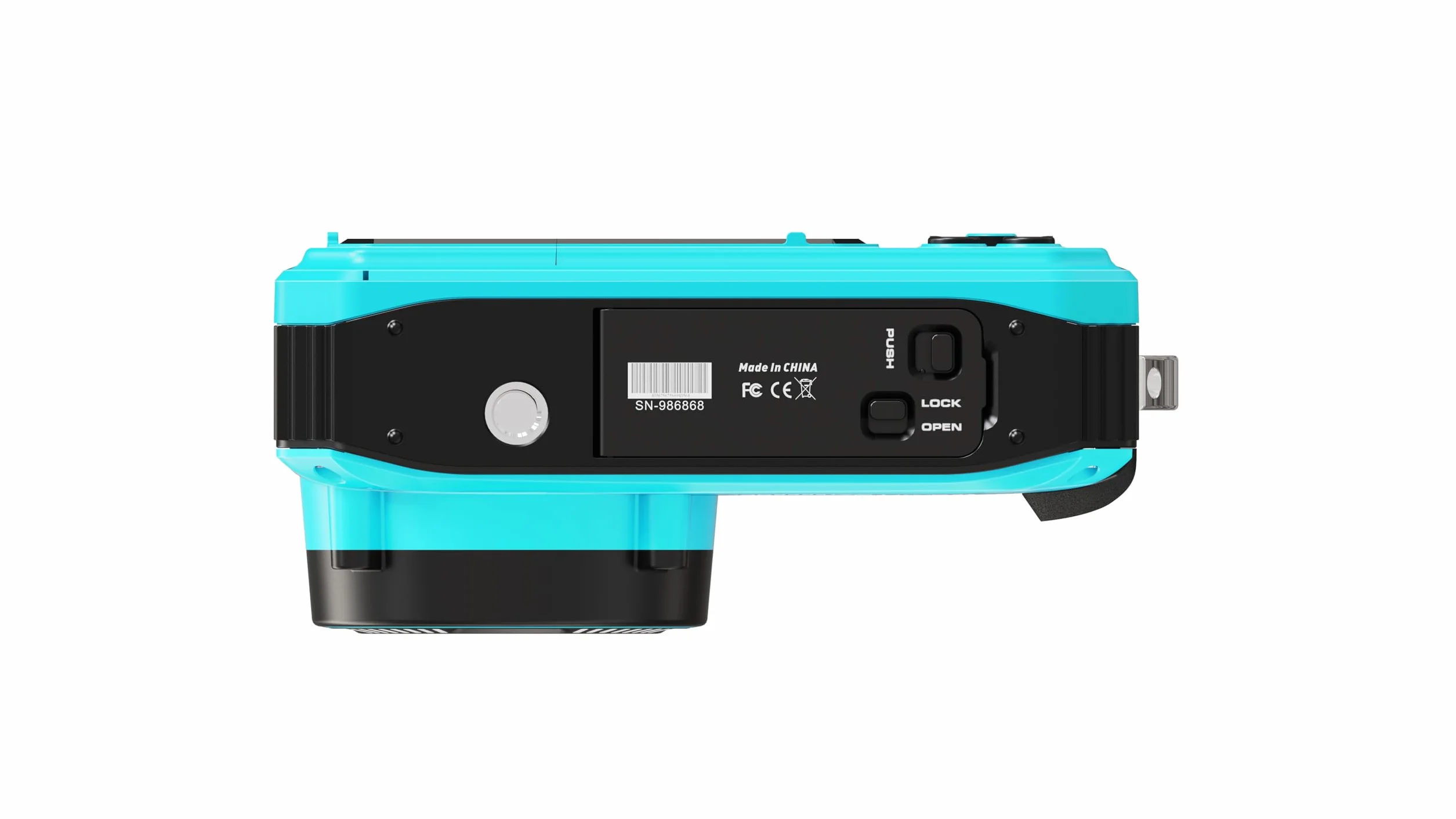 4K 56MP UHD fotocamera subacquea per snorkeling con scheda 32GB dual screen impermeabile antipolvere 1500mAh