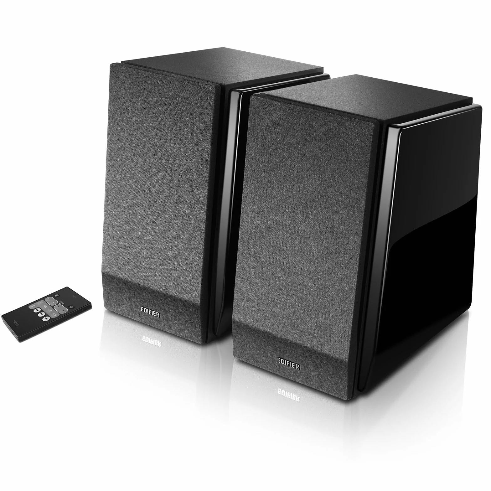Edifier R1850DB Diffusori da Scaffale Attivi con Ingresso Bluetooth e Ottico - Monitor da Studio 2.0 - Amplificatore integrato con Linea Subwoofer Out