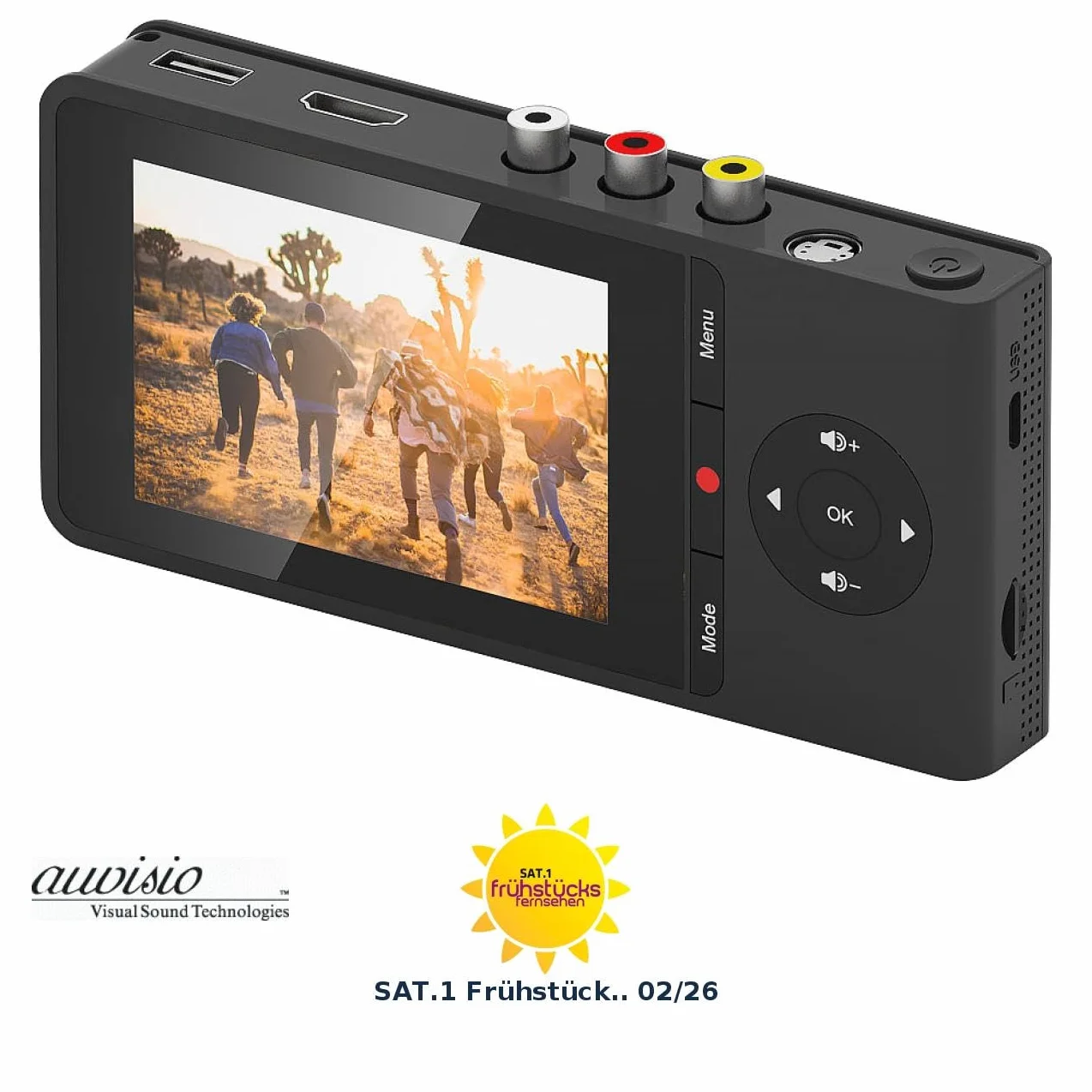 auvisio videoregistratore VHS DVD registratore video ingressi analogici display a colori