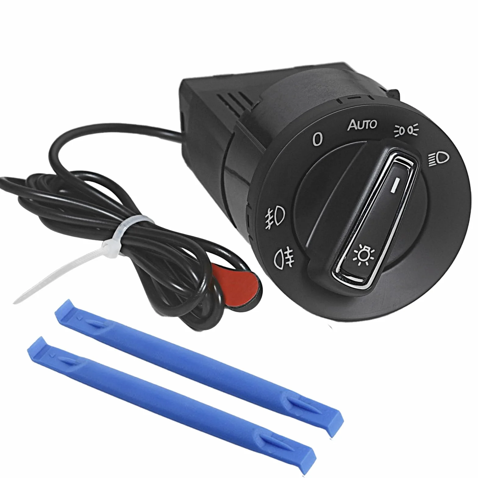 Interruttore Luci Automatico con Sensore Luce per Golf MK4 Passat B5 Polo 9N Bora Beetle Sharan Alhambra Octavia T5