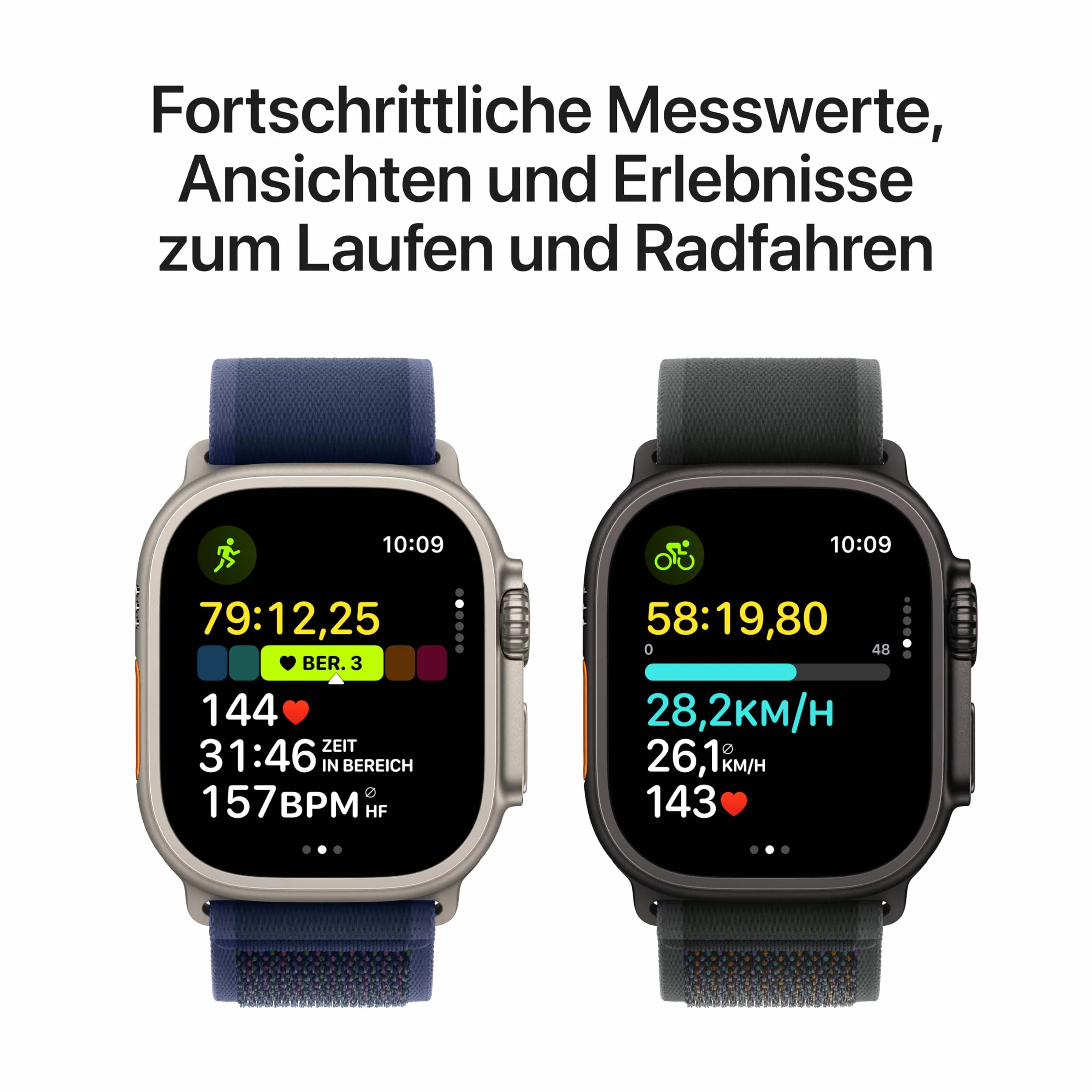 Apple Watch Ultra 2 GPS + Cellular 49mm Cassa in titanio nero Cinturino oceano nero Ricondizionato