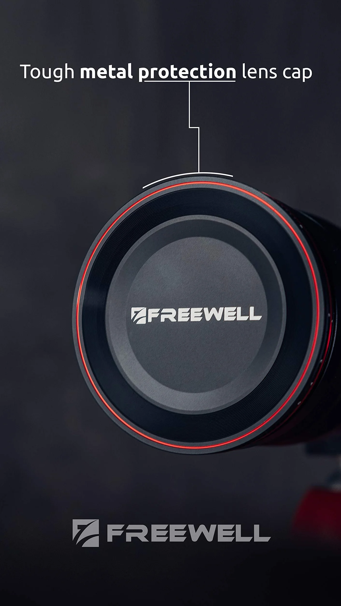 Freewell 82mm Filtro ND Variabile Arresto Rigido Filettato Tutto Giorno 2 a 5 Stop e 6 a 9 Stop - 2Pack