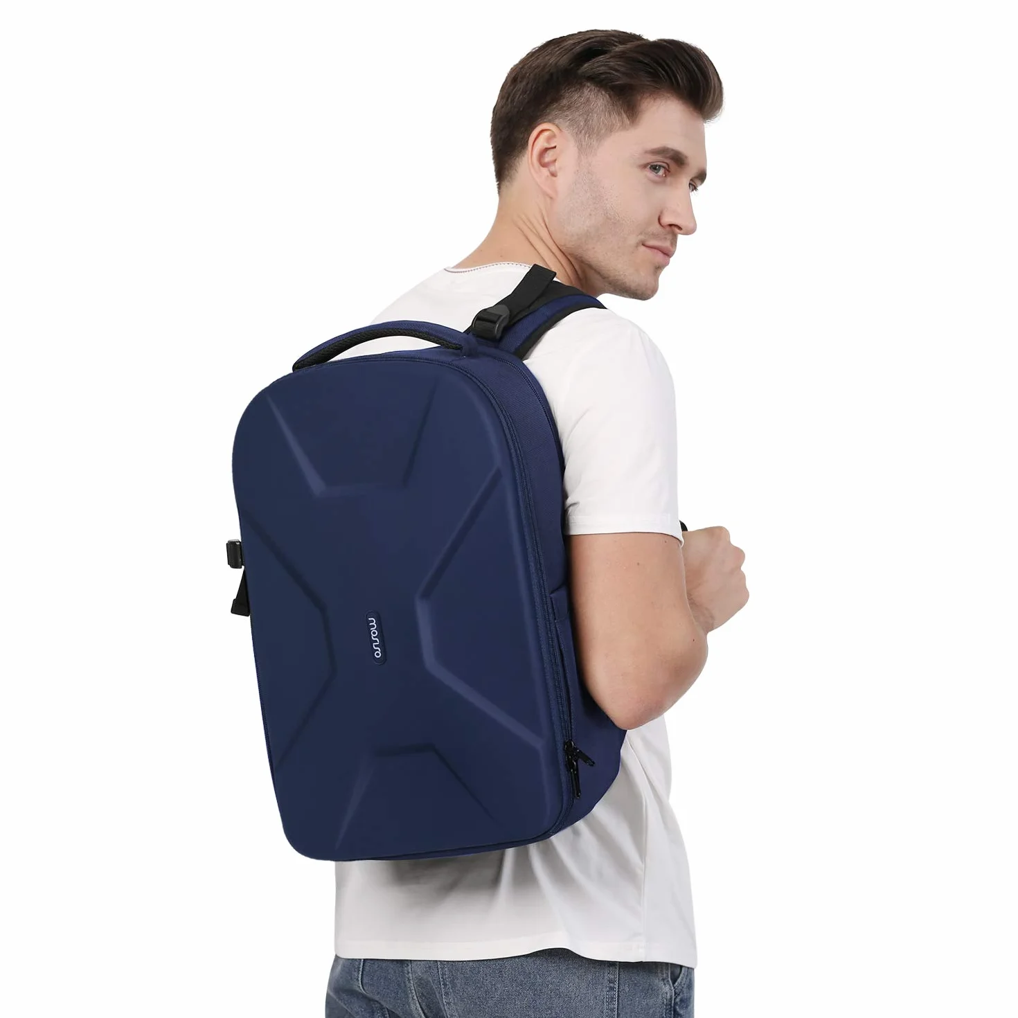 MOSISO Zaino Fotografico, Dslr/Slr/Mirrorless Zaino Fotocamera 15-16 Pollici Impermeabile Custodia Rigida Con Treppiede Titolare&Laptop Scomparto Compatibile Con Canon/Nikon/Sony