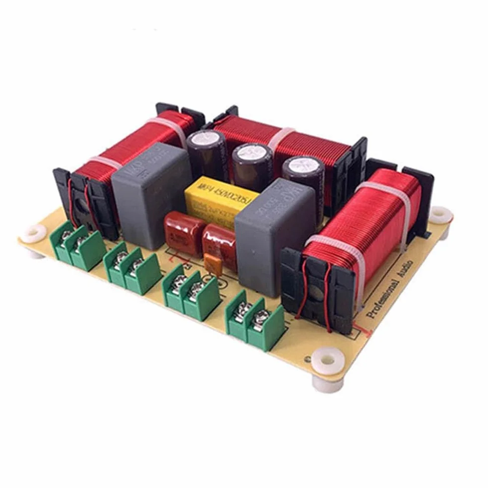 1 Pz 200W Altoparlante Un 4 Vie Treble Alto Divisore di Frequenza Home Theater HiFi Stereo Circuito Filtri Crossover Audio