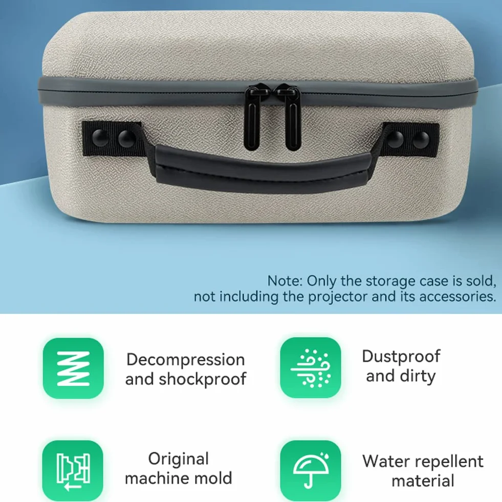 Custodia rigida da viaggio per Samsung The Freestyle Projector, custodia per il trasporto compatibile con Samsung Smart Portable Projector