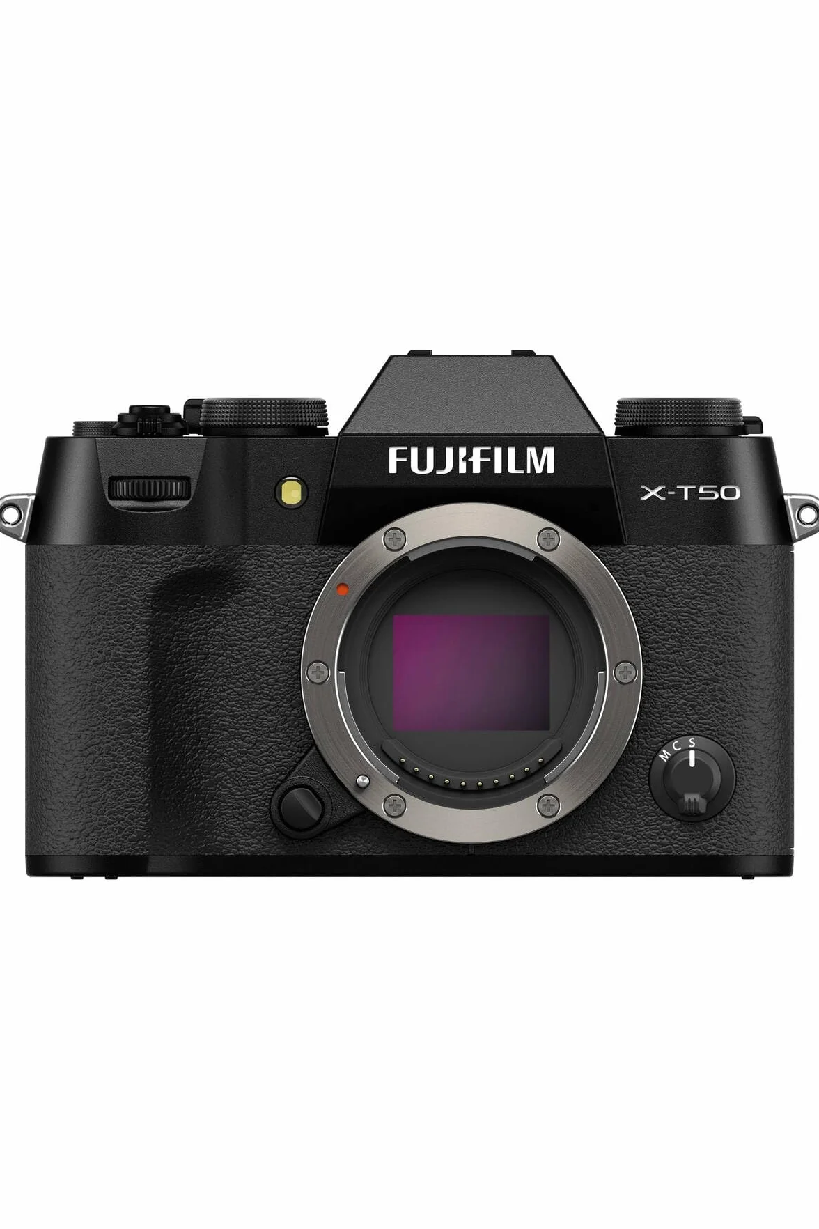 Fujifilm X-T50 Fotocamera Digitale Mirrorless 40MP, Sensore X-Trans CMOS 5 HR, Stabilizzatore IBIS, Filmati 6.2K 30p, Mirino EVF, Schermo LCD 3" tiltabile, Nero