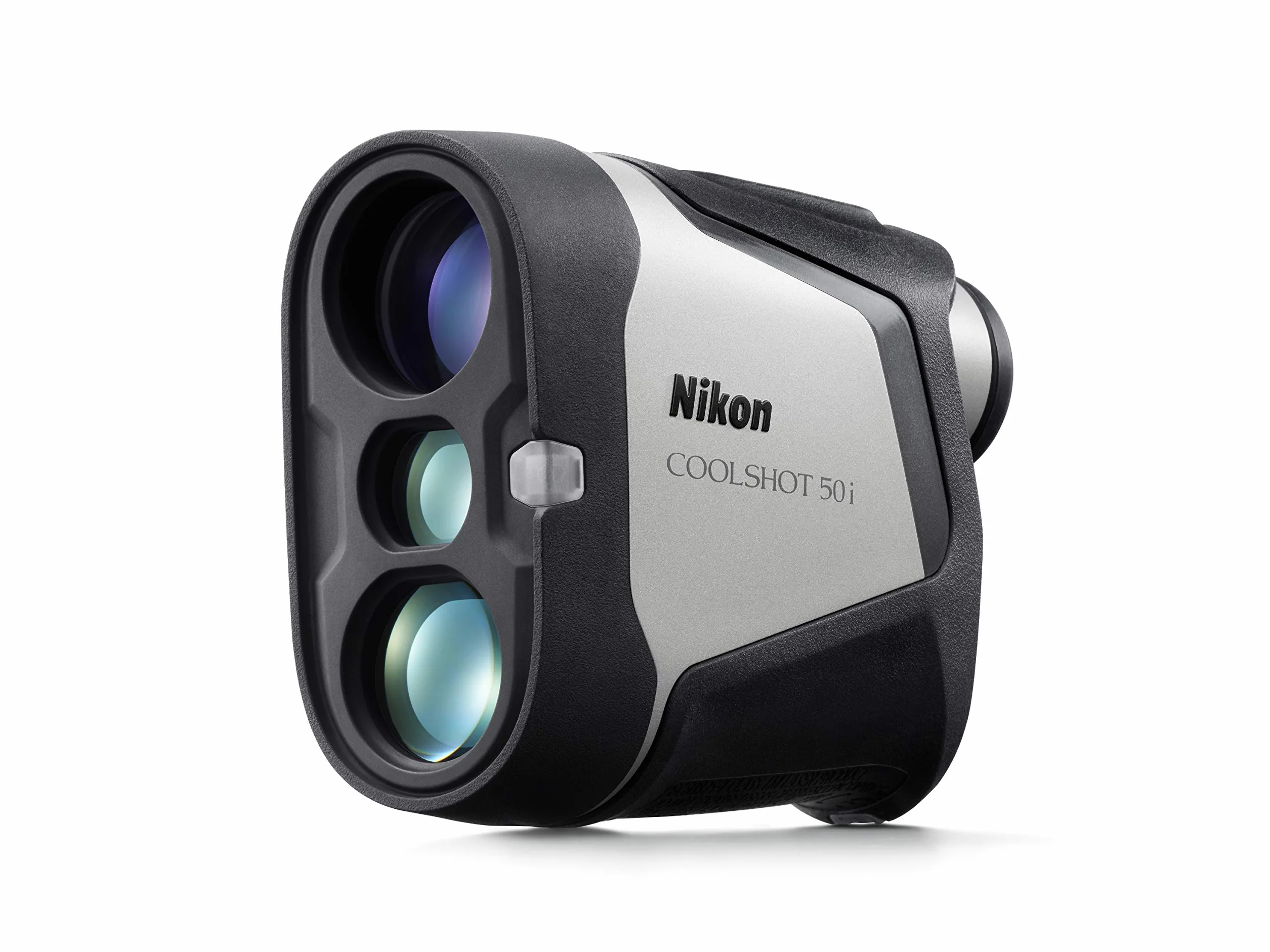 Nikon Coolshot 50i Telemetro Laser con Magnete per Innesto Incorporato, Regolazione dell'Inclinazione, Dual Locked on Quake, Grigio