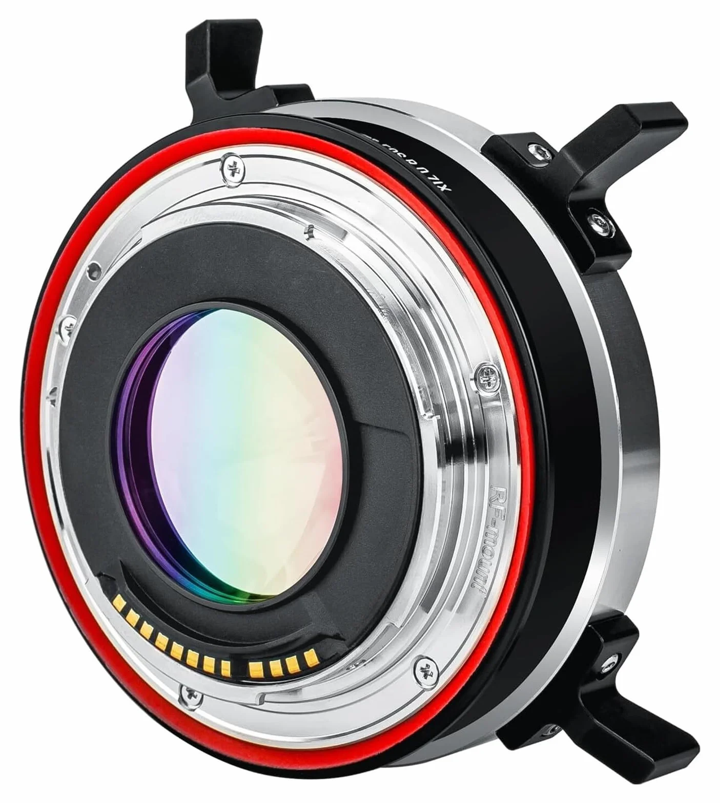 Adattatore for obiettivo Speed ​​Booster AF 0,71x con supporto di blocco, compatibile con fotocamere Canon EF-RF,Camera Lens Adapter