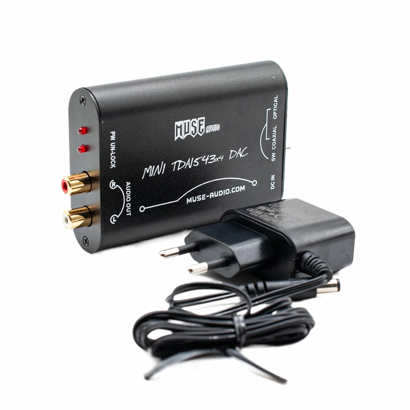 TDA1543 x4 DIR9001 SPDIF NOS DAC audio decoder per amplificatori circuiti stampati