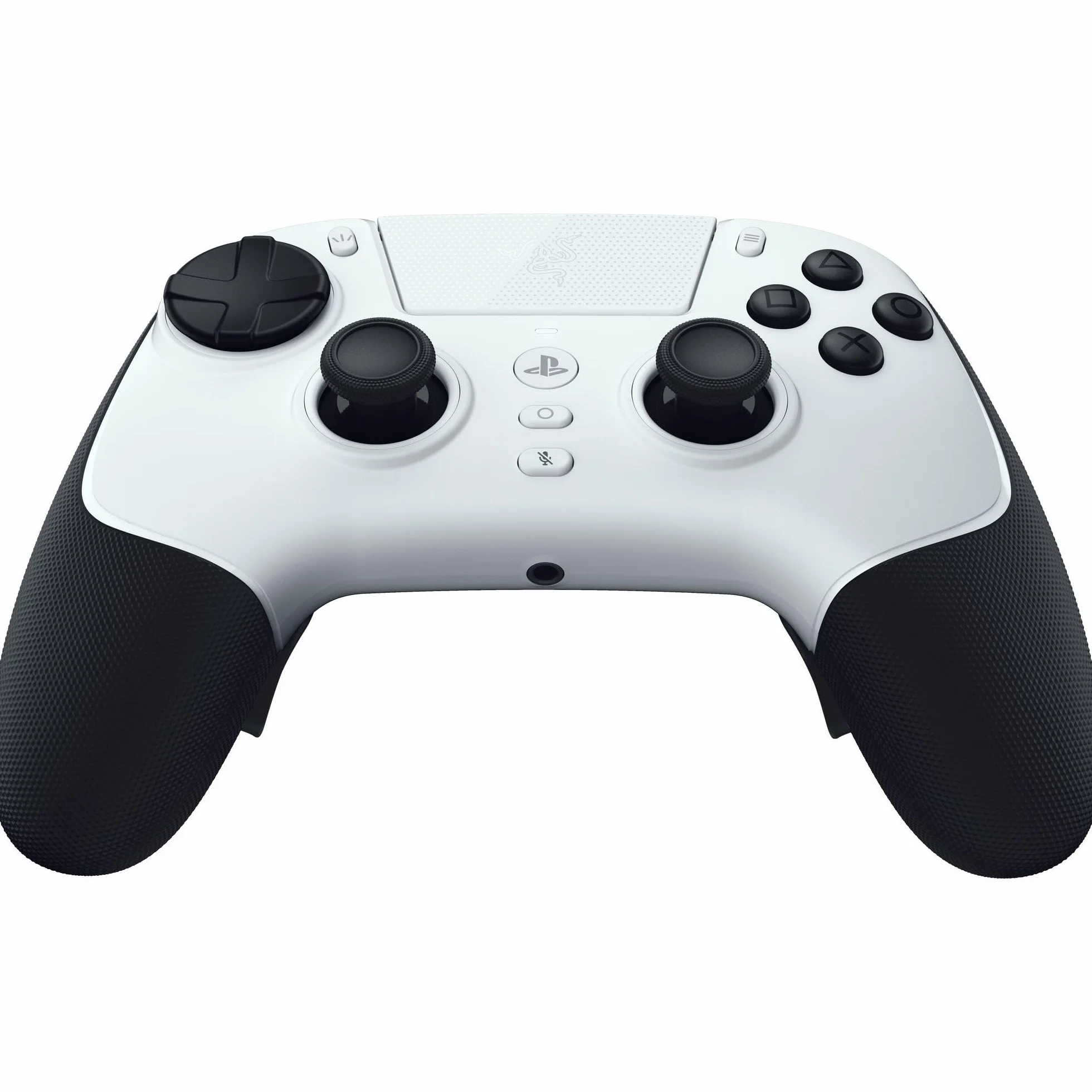 Razer Raiju V3 Pro - Controller wireless per e-sport per PlayStation 5 e PC - 4 pulsanti rimovibili e 2 bumper con impugnatura a artiglio - Stick analogici TMR - Pro HyperTrigger | Bianco