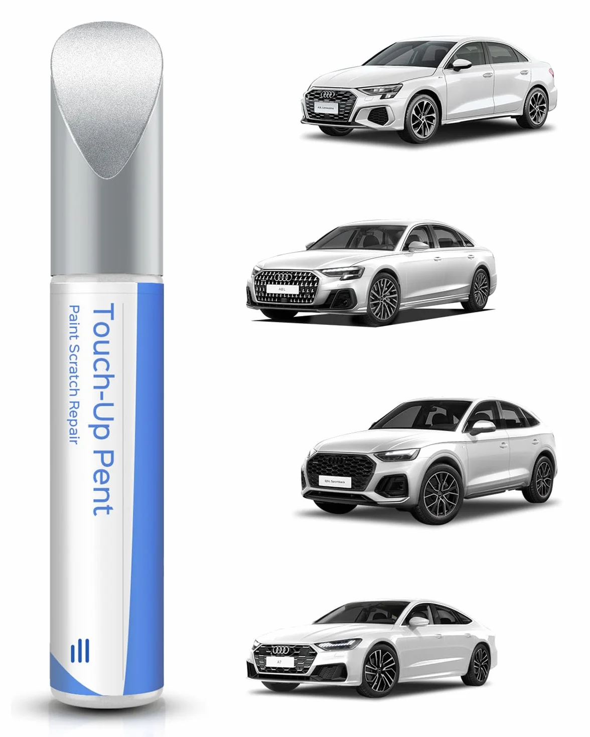 LY9C Ibis Weiß Ausbesserungsfarbe für Audi A3/A4/A5/A6/A7/A8/Q5/Q7 – Lackreparatur
