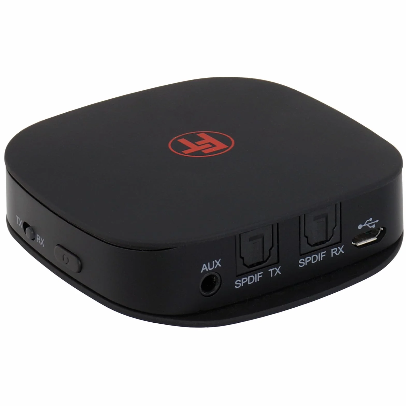 FeinTech Trasmettitore audio Bluetooth 5.0 aptX HD Toslink SPDIF, nero