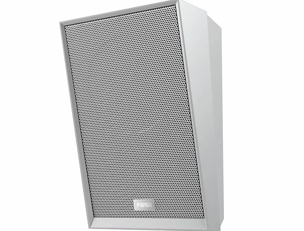 Fanvil A212, Altoparlante SIP da Parete PoE, 15W, Bianco con Microfono Integrato
