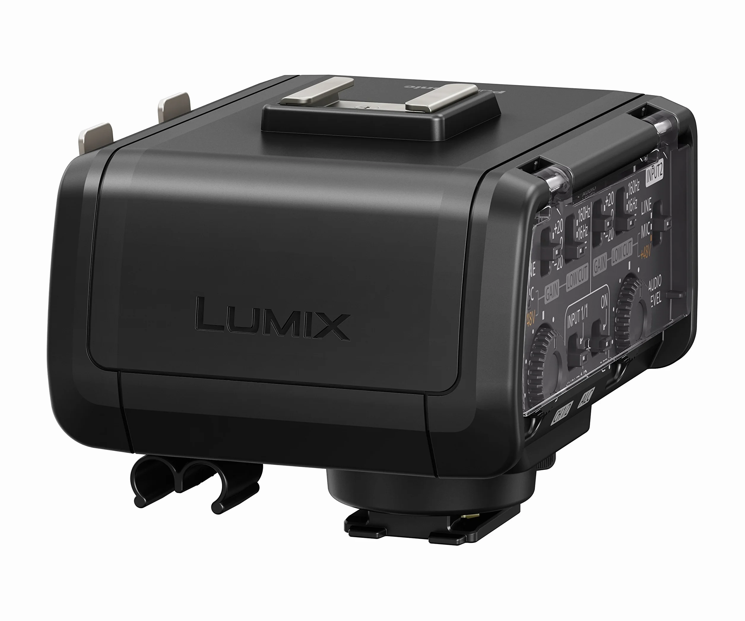Panasonic DMW-XLR1E Adattatore per Microfono, Nero