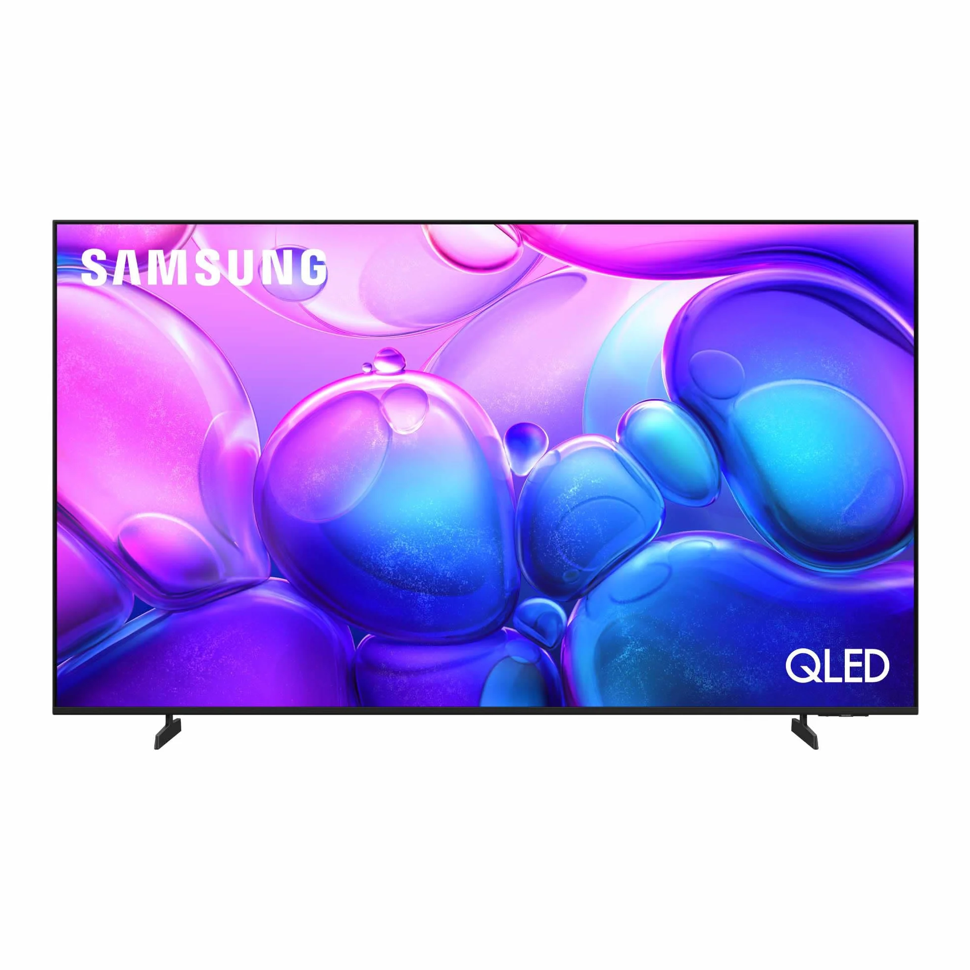Samsung Smart TV 55'' QE55Q6FAAUXZT QLED 4K, Q4 Lite Processor, Per Cinema e Sport, 4K AI Upscaling, OTS Lite & Adaptive Sound, Metal Stream Design, Vision AI, PACCHETTO INTRATTENIMENTO, 2025