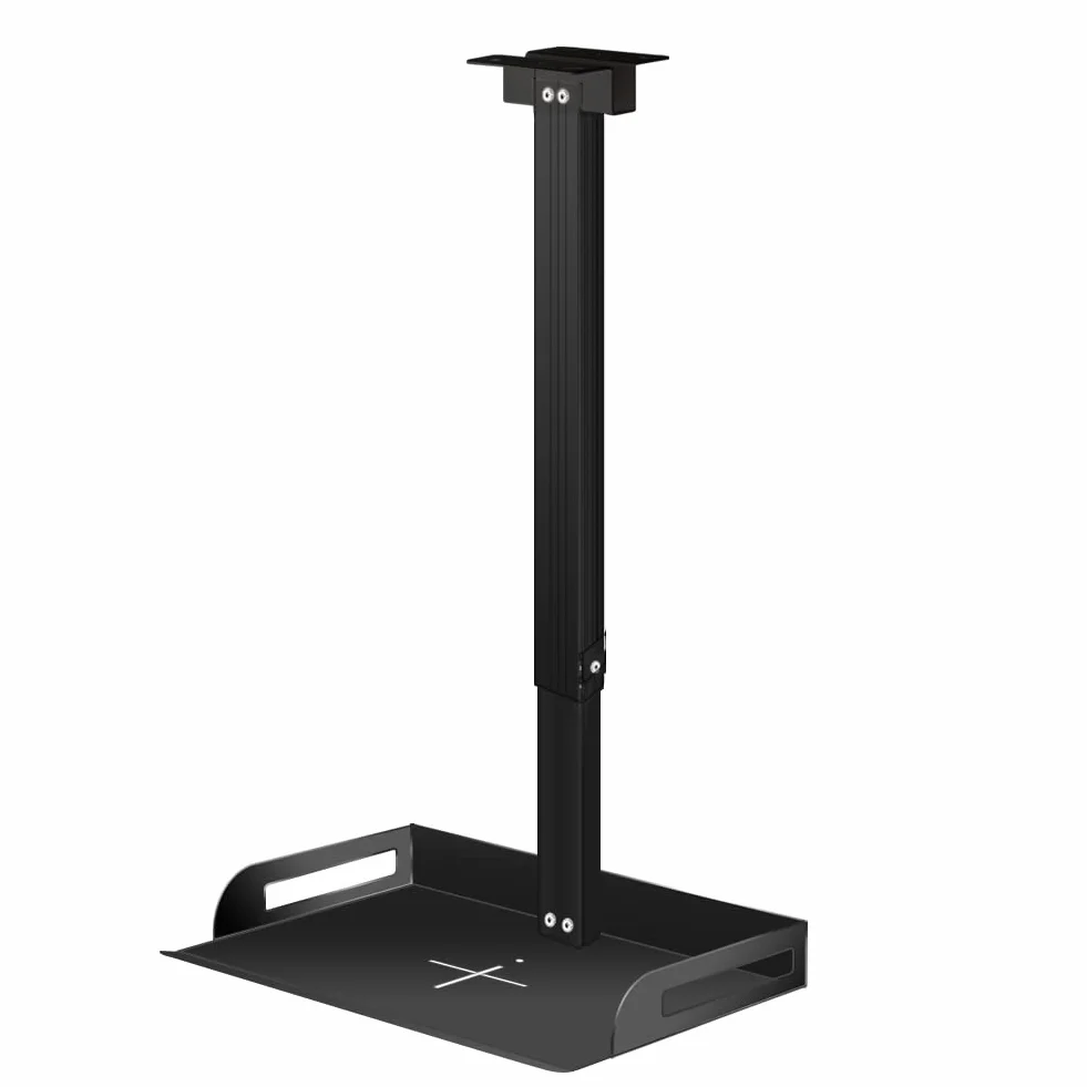Drsn Supporto per Videoproiettore Universale da Soffitto/Muro, Cuscinetto 10 KG, Vassoio 35x22 CM, 54-94 CM Regolabile, Supporto da Soffitto per Proiettore, Videocamere Videoconferenze, Router