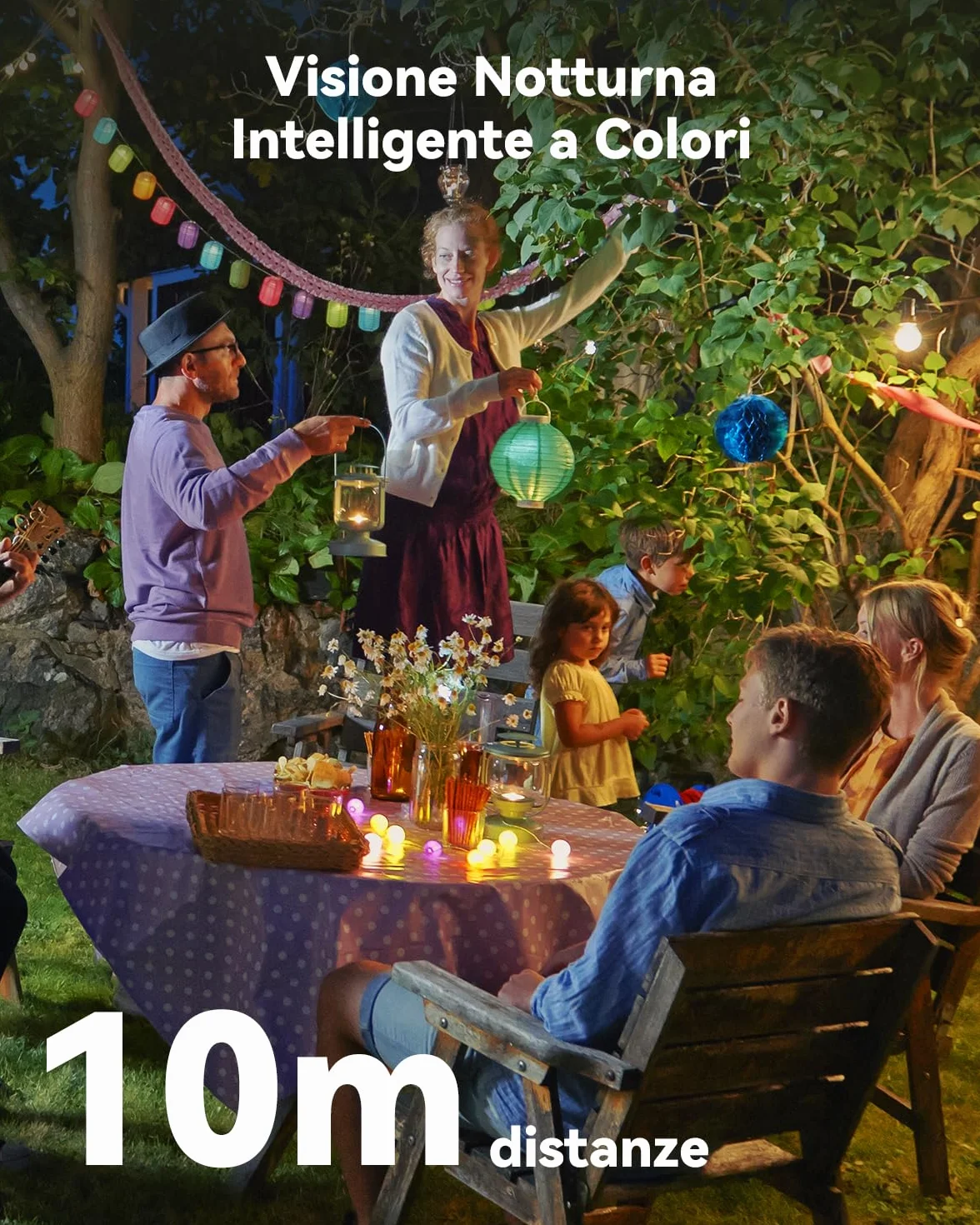 Imou 3K Telecamera Wi-Fi Esterno Senza Fili con Pannello Solare, Videocamera Sorveglianza Esterno Batteria 5MP, Rilevamento Umano/PIR, Visione Notturna a Colori, IP66, Modalità Privata, 2,4ghz