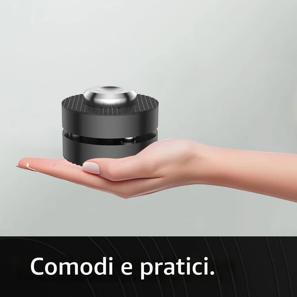 Tertullus Set di 4 piedini in alluminio per altoparlanti HiFi
