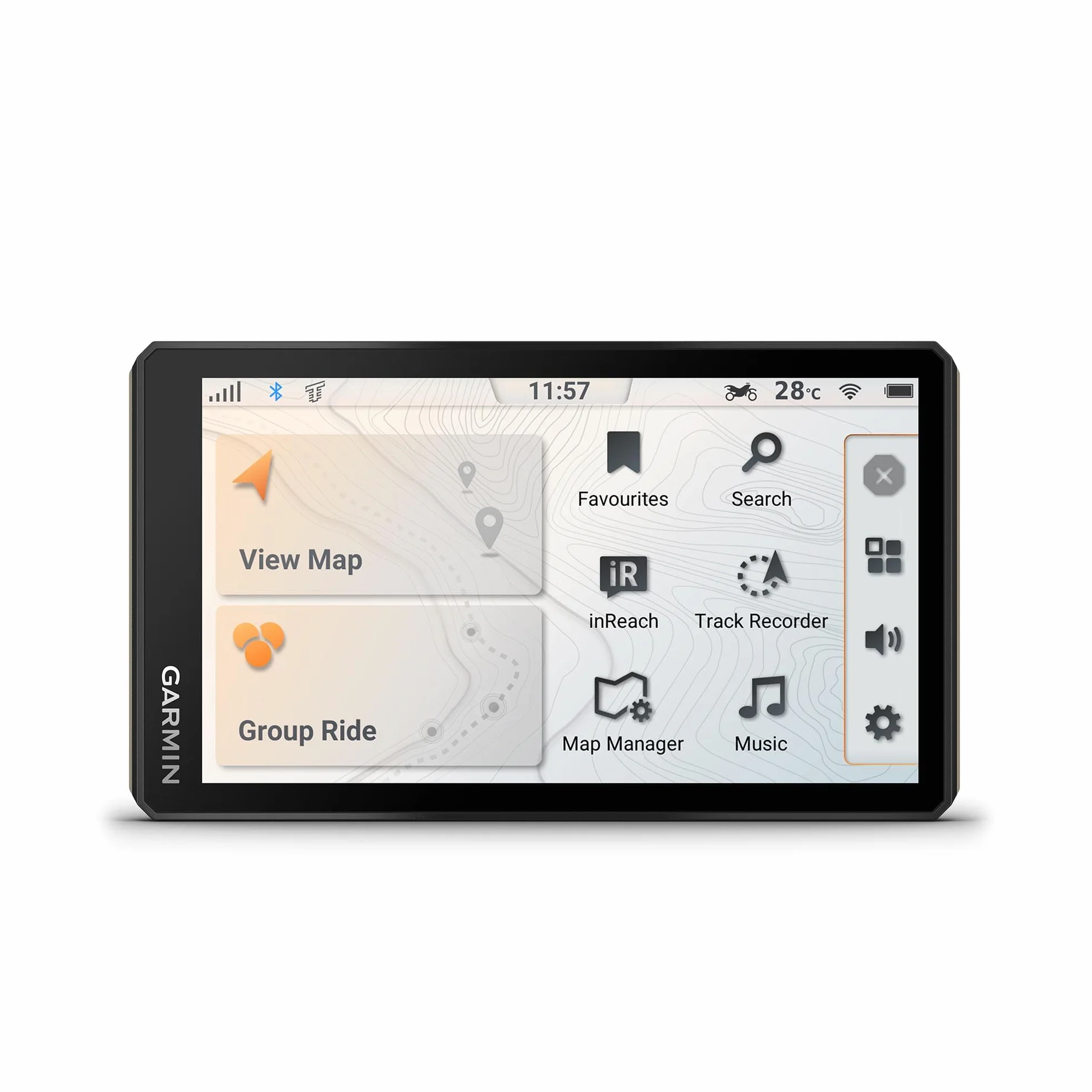 Garmin Tread 2 Navigatore GPS Moto Fuoristrada 4x4 Touchscreen 6" Mappe Topografiche Mondiali 3D Terrain