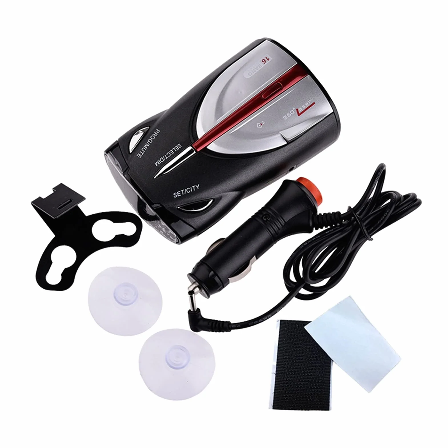 GPS Rilevatore Auto Style 16 Band Cobra XRS 9880 Anti Radar Detector Auto 12V 360 Gradi LED Display Police Tachimetro Voice Voice Alert Rilevatore Radar