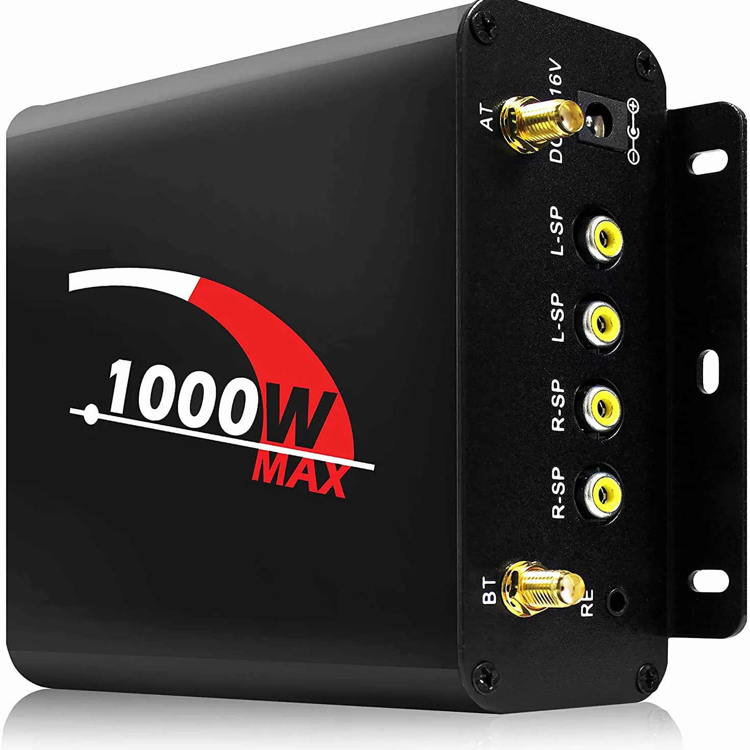 1000W Potente amplificatore stereo multimediale Bluetooth a 4 canali con radio FM SD AUX USB, amplificatore sostitutivo del sistema audio per moto serie M1000 per Harley ATV UTV RZR Polaris